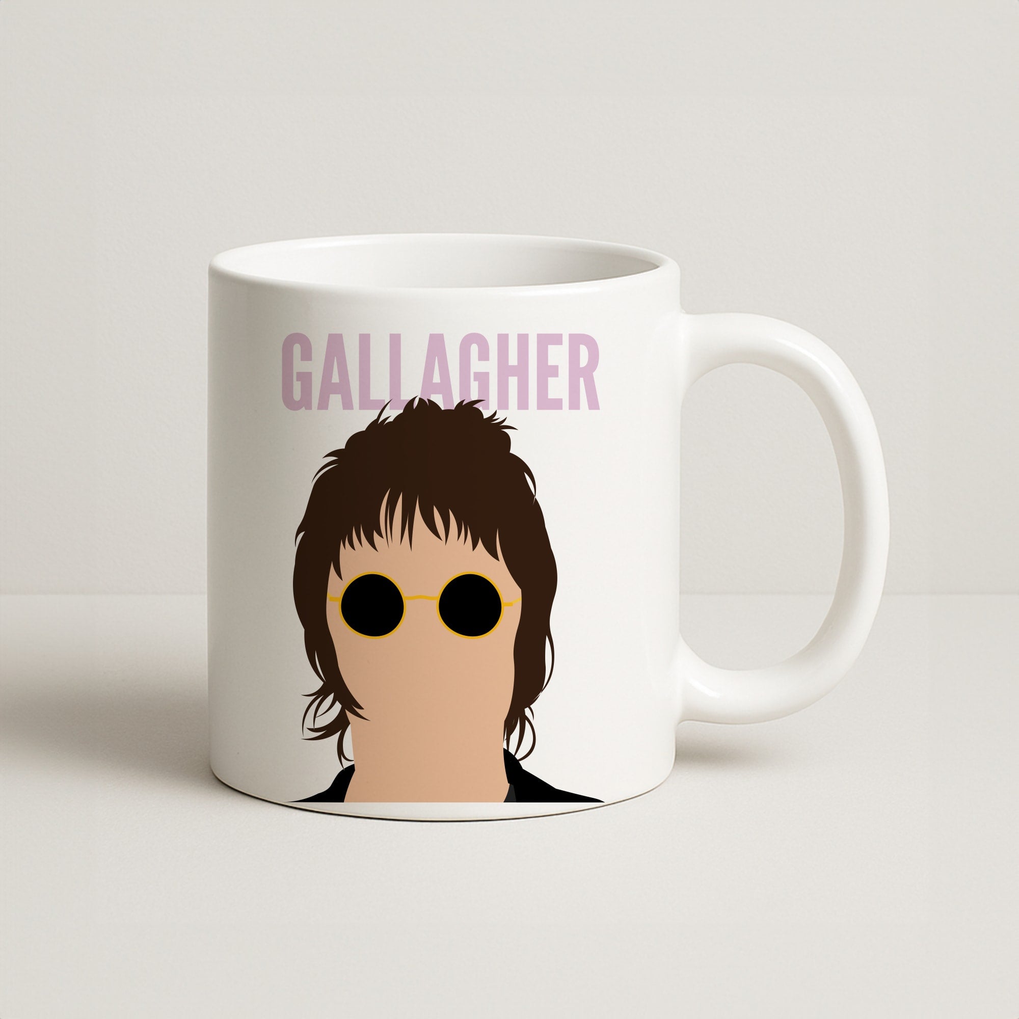 Rock Band Member Purple Coffee Mug