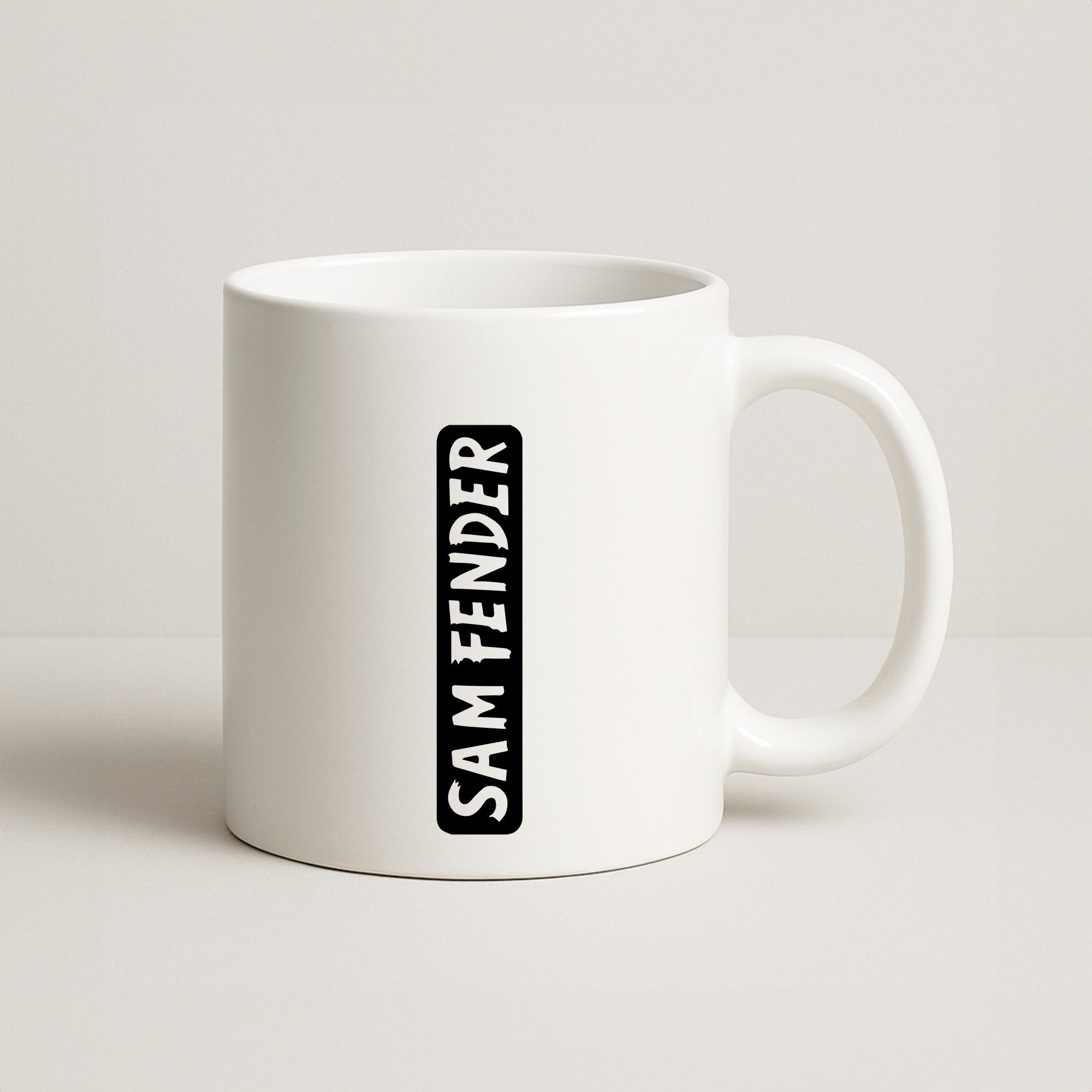 Fender Vertical Coffee Mug