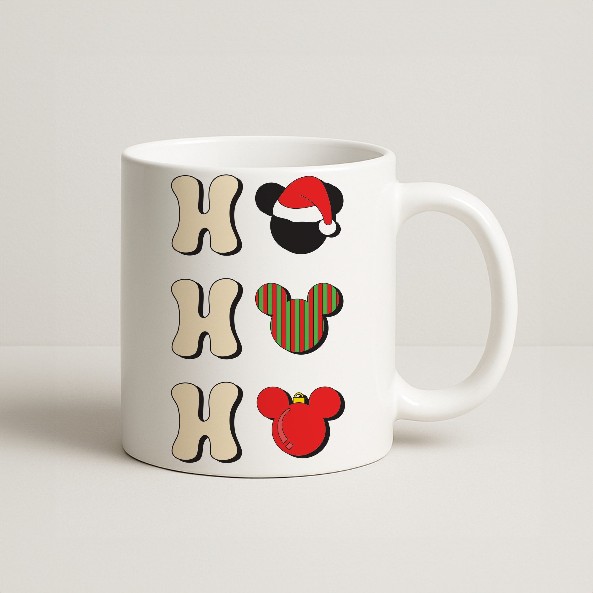 Ho Ho Ho Mickey Coffee Mug