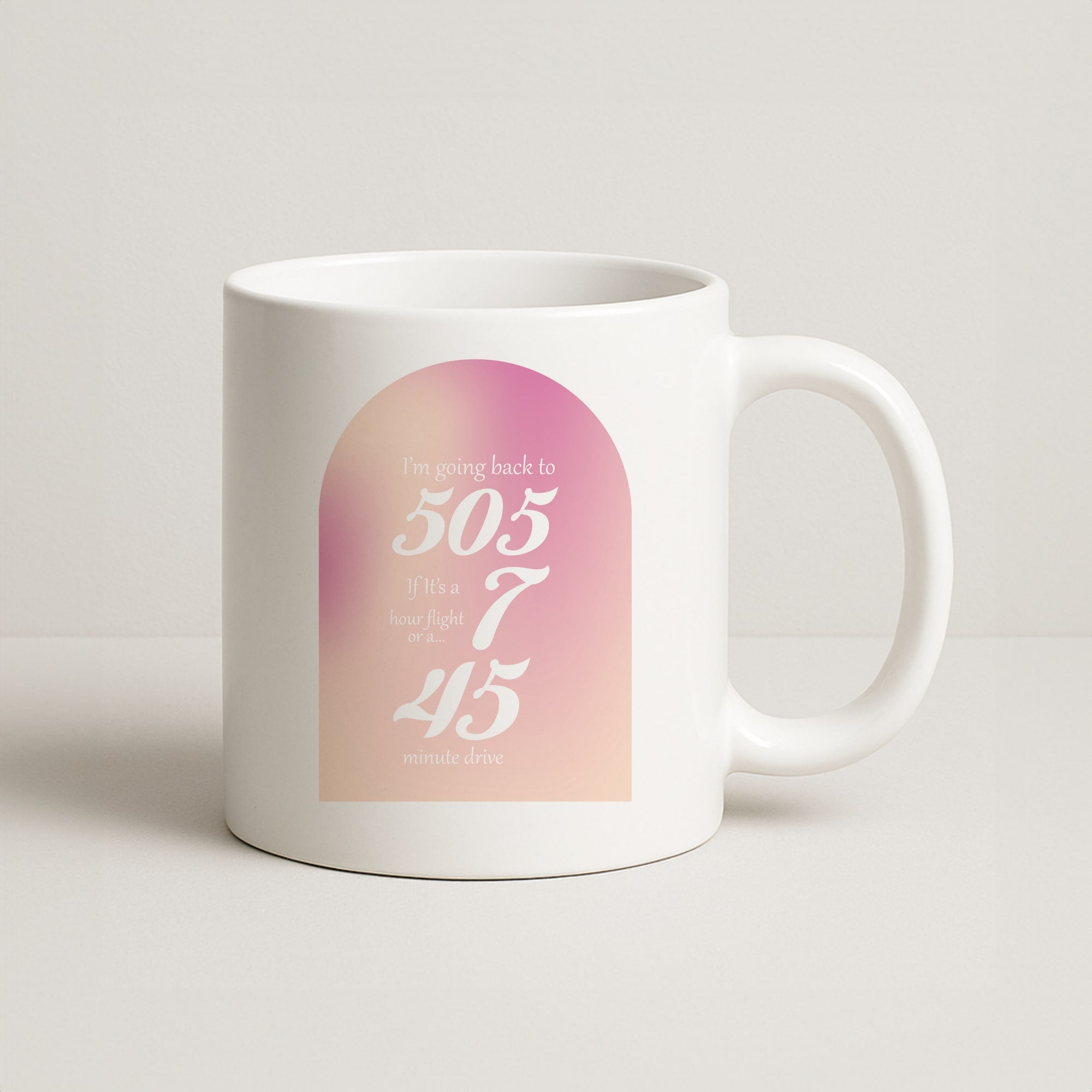 I'm Going Back To 505 Coffee Mug