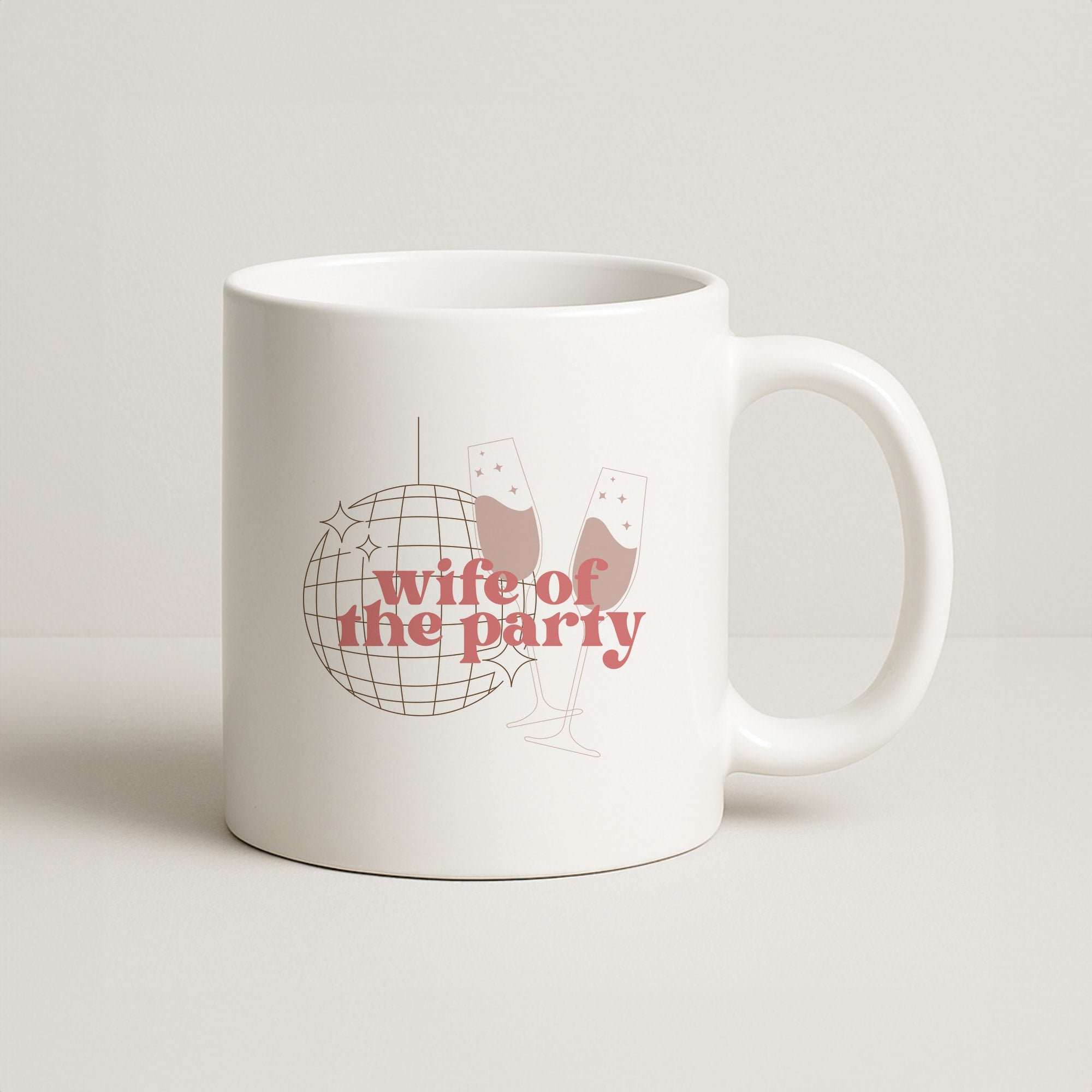Wife Of The Party - Bridal Coffee Mug