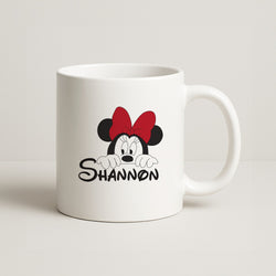 Minnie Mouse - Personalised Fairytale Coffee Mug