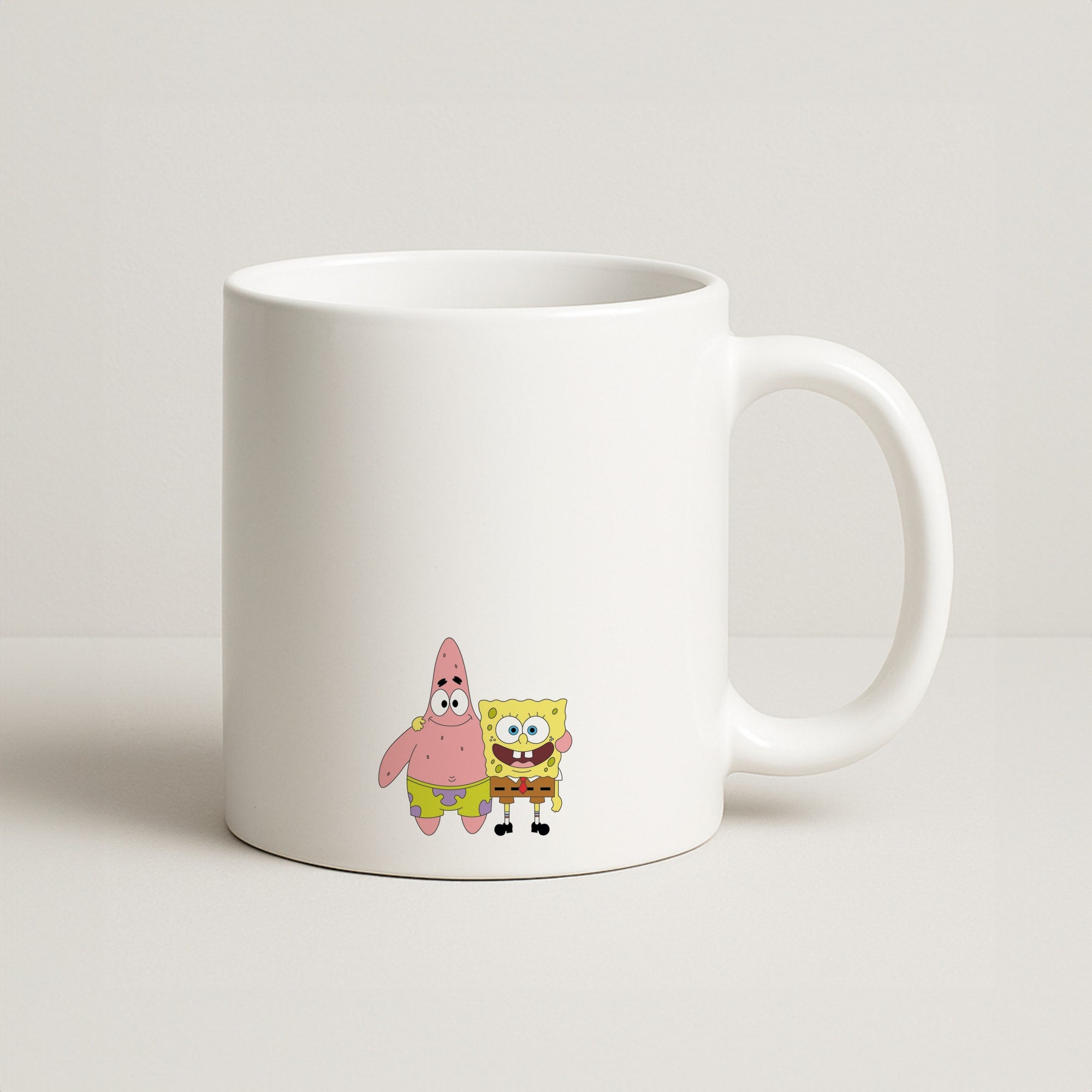 Patrick And Sponge Coffee Mug