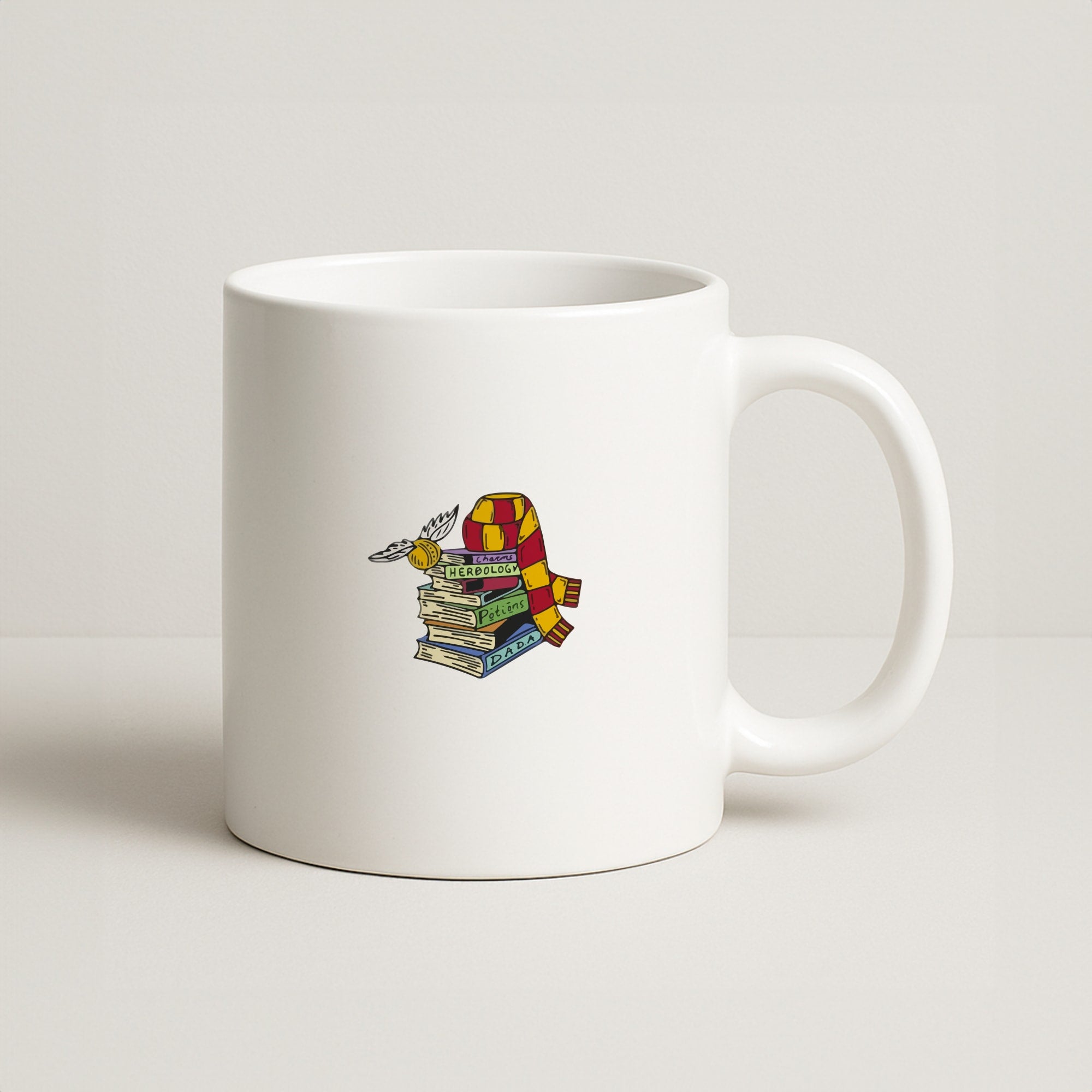Book Stack Coffee Mug