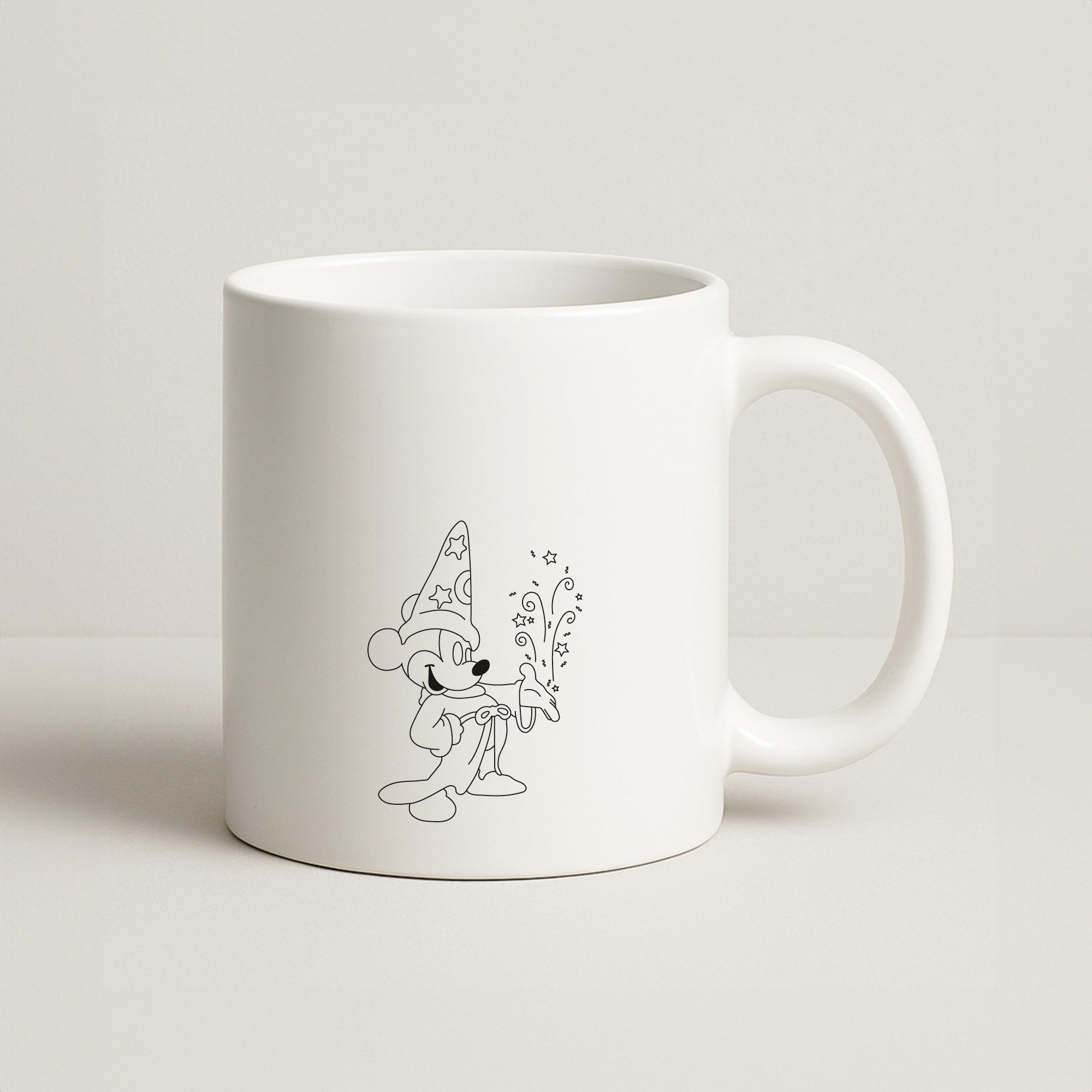 Wizard Mickey Blue Coffee Mug