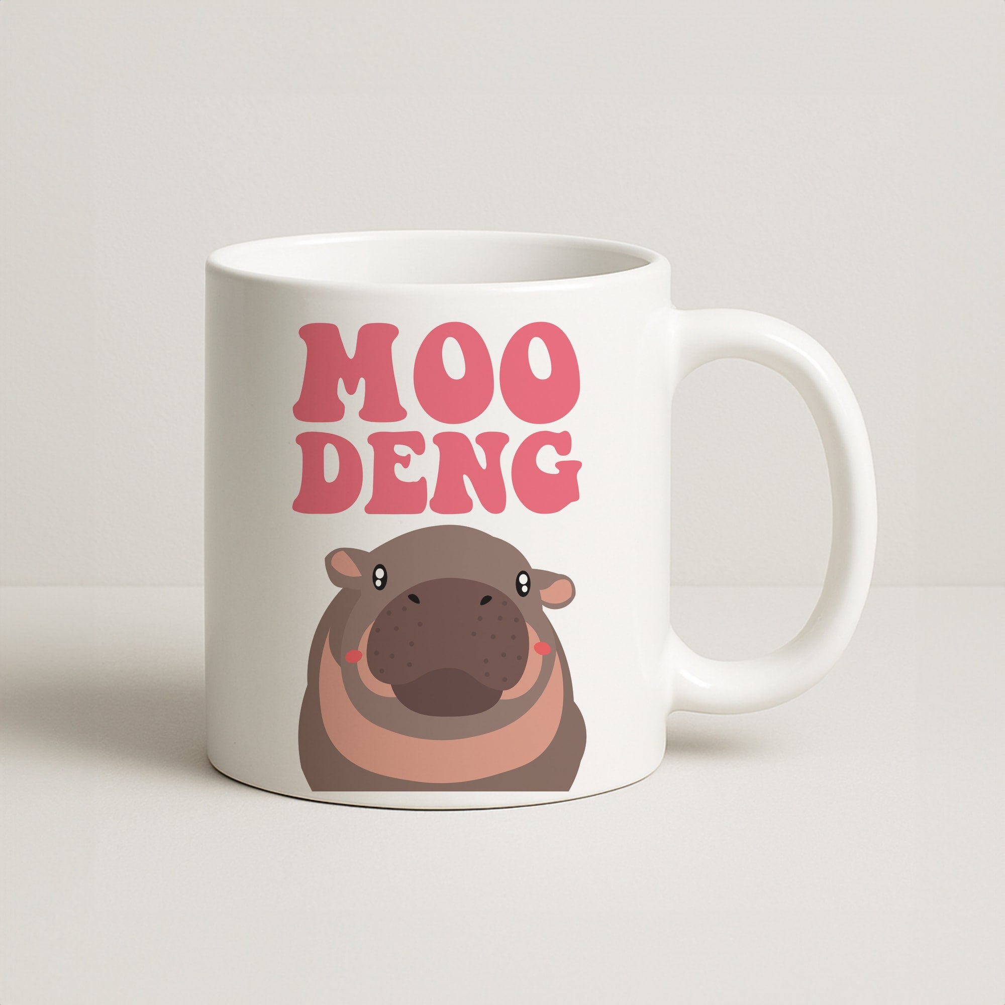 Moo Pink Coffee Mug