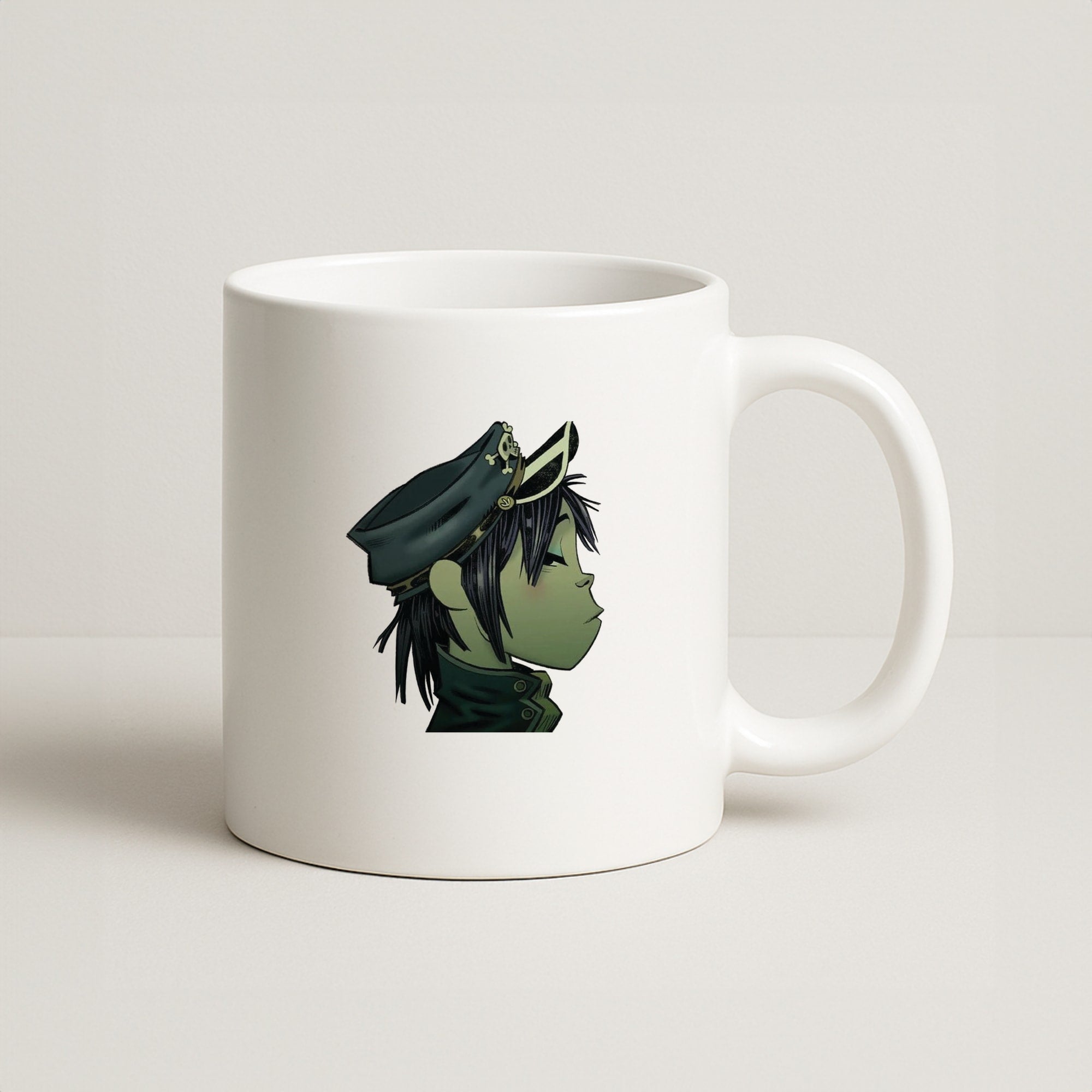 Green 2d Coffee Mug