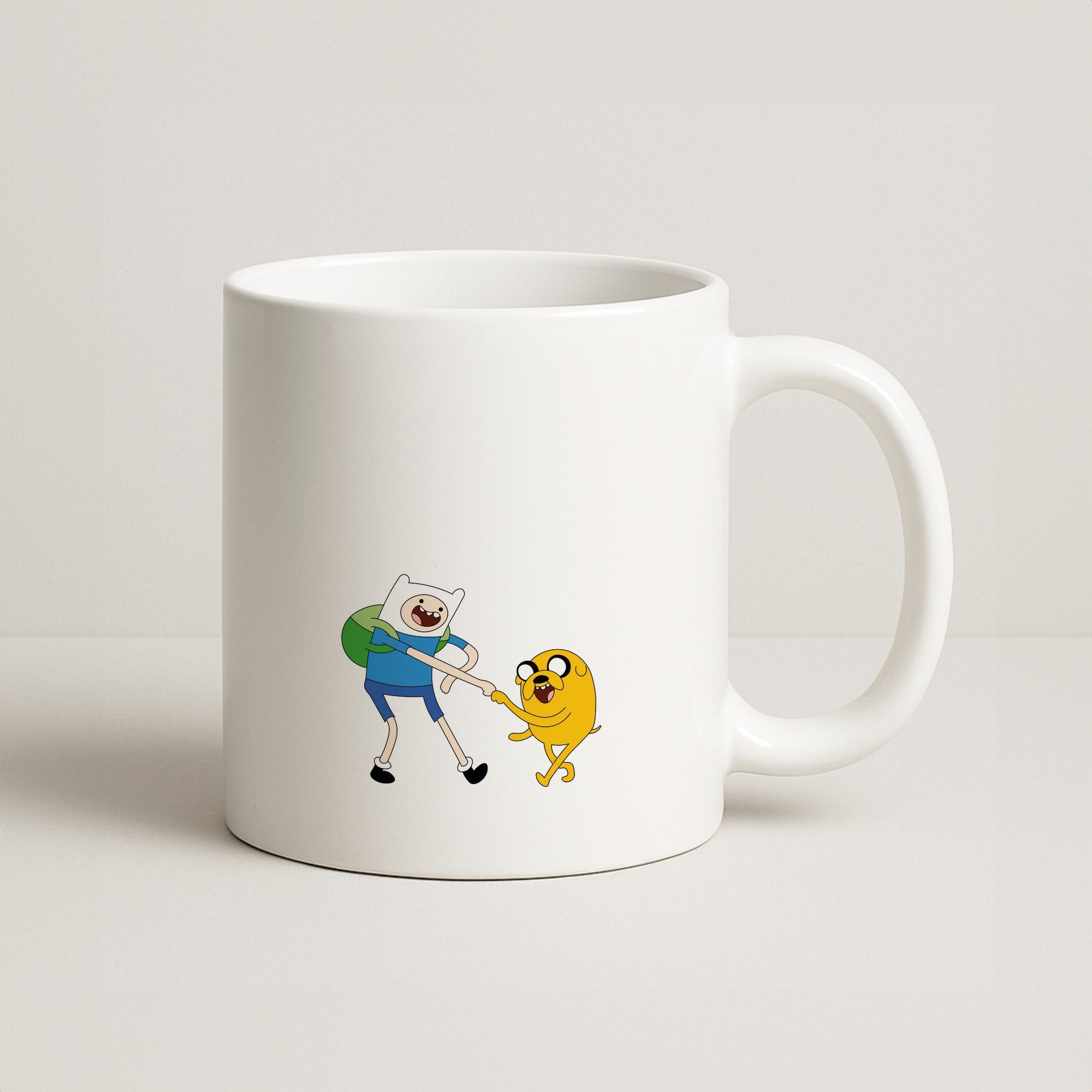 Jake The Dog And Finn The Human Coffee Mug