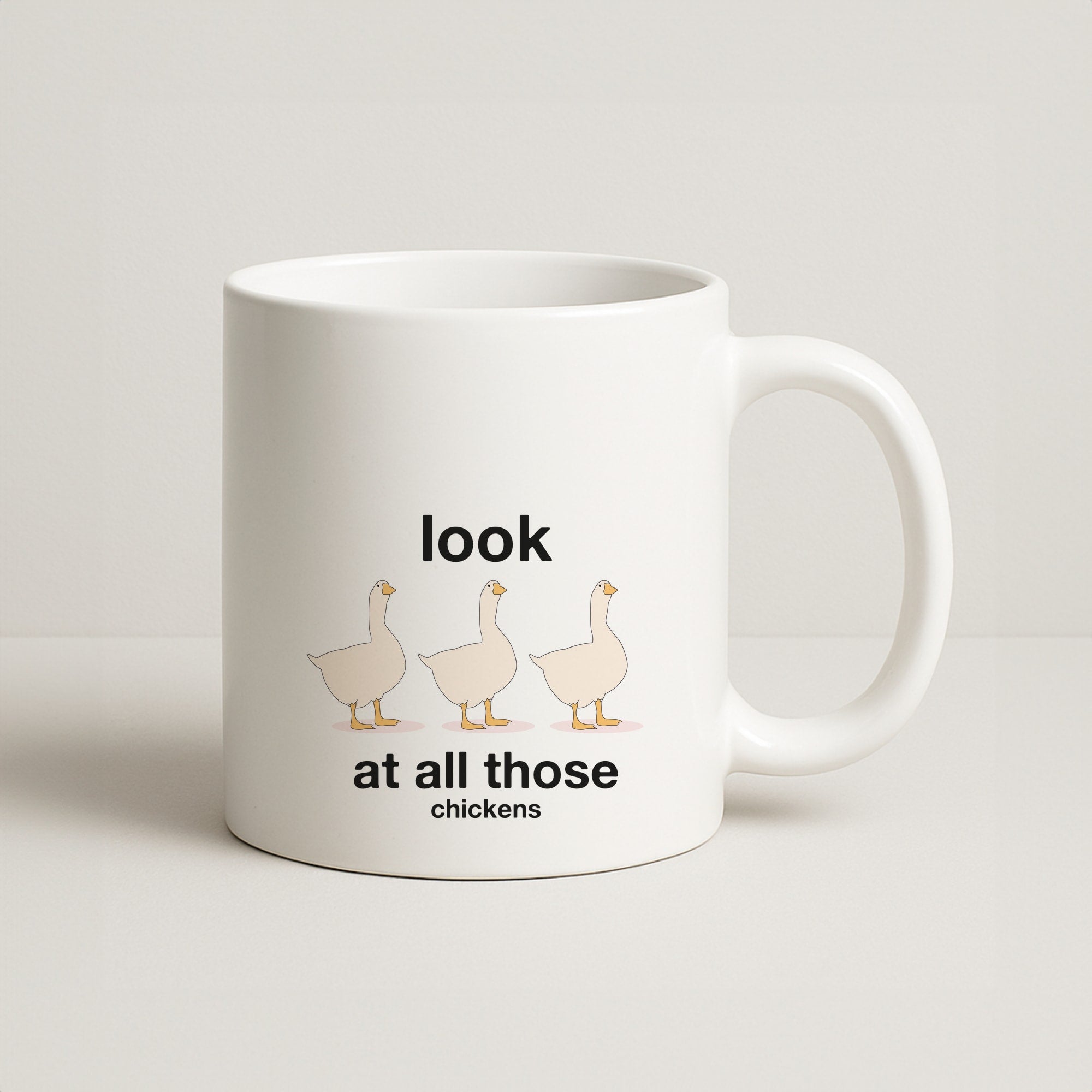 Look At All Those Chickens - Memes Coffee Mug