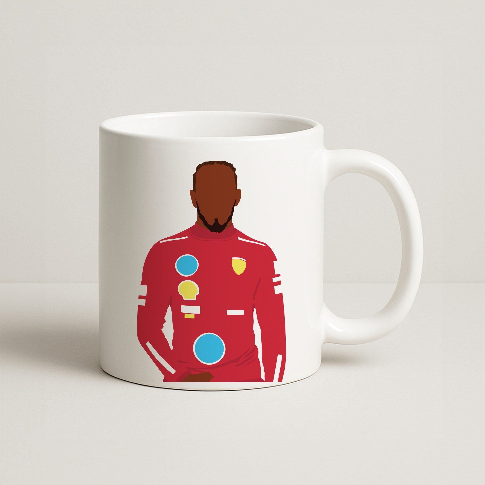 Hamilton In Red Coffee Mug
