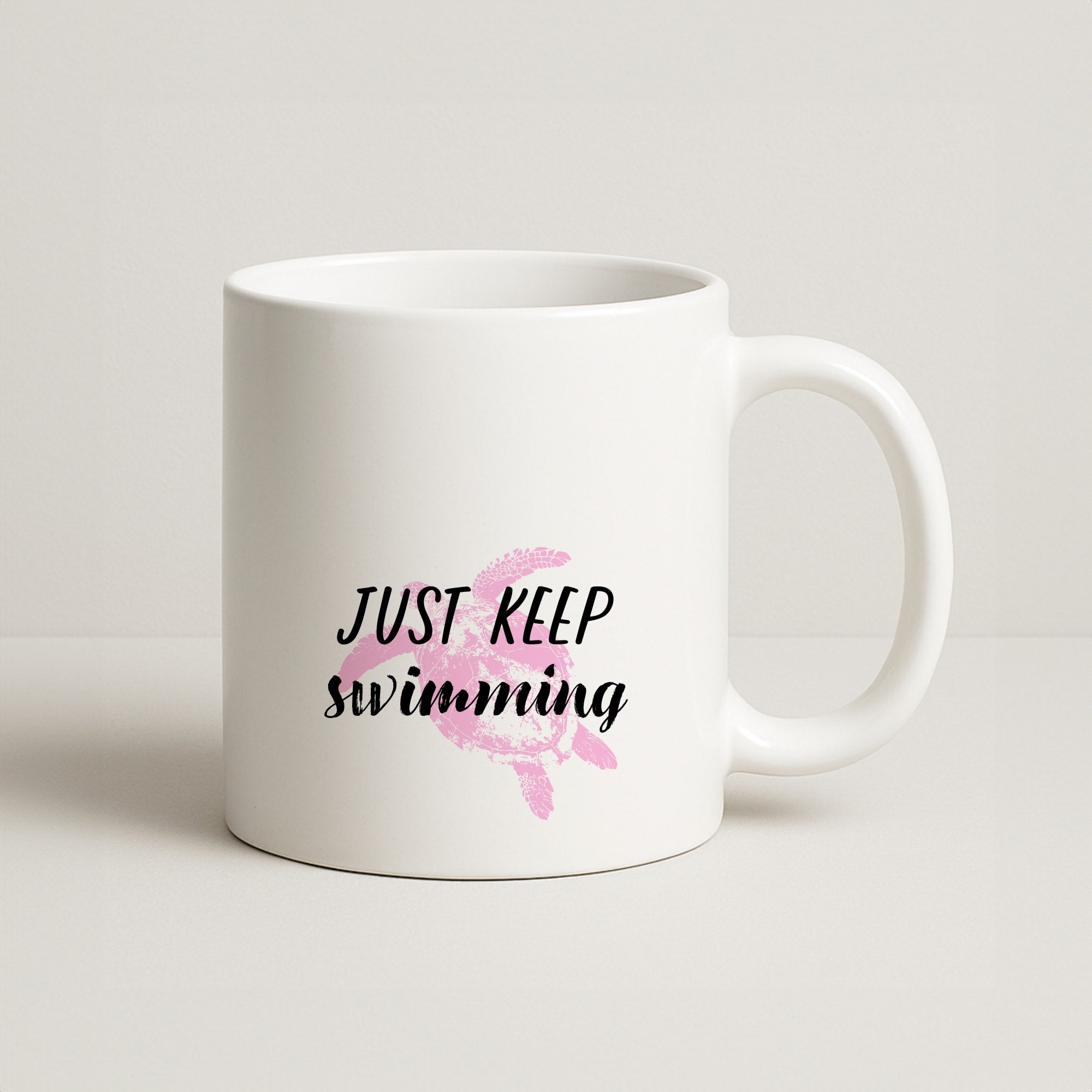 Just Keep Swimming - Summer Coffee Mug
