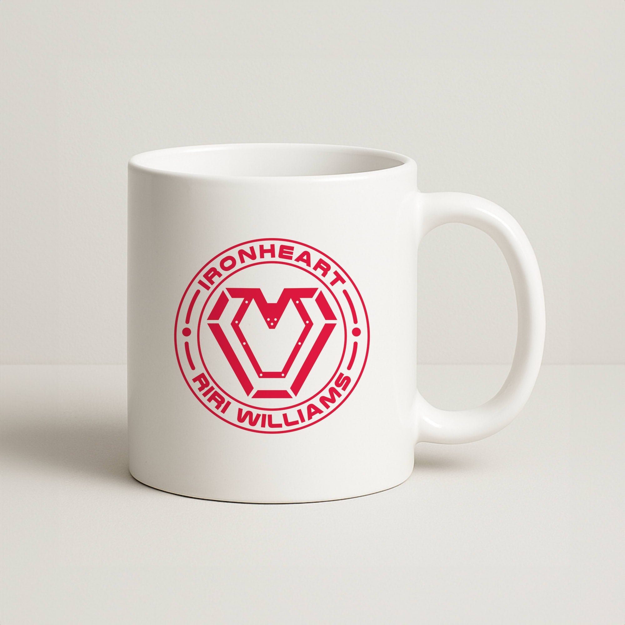 Metal Heart Riri Coffee Mug