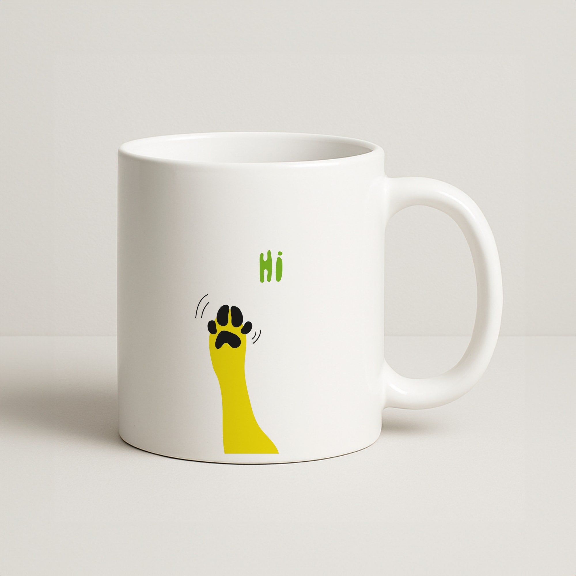 Hi - Dog Patterns Coffee Mug