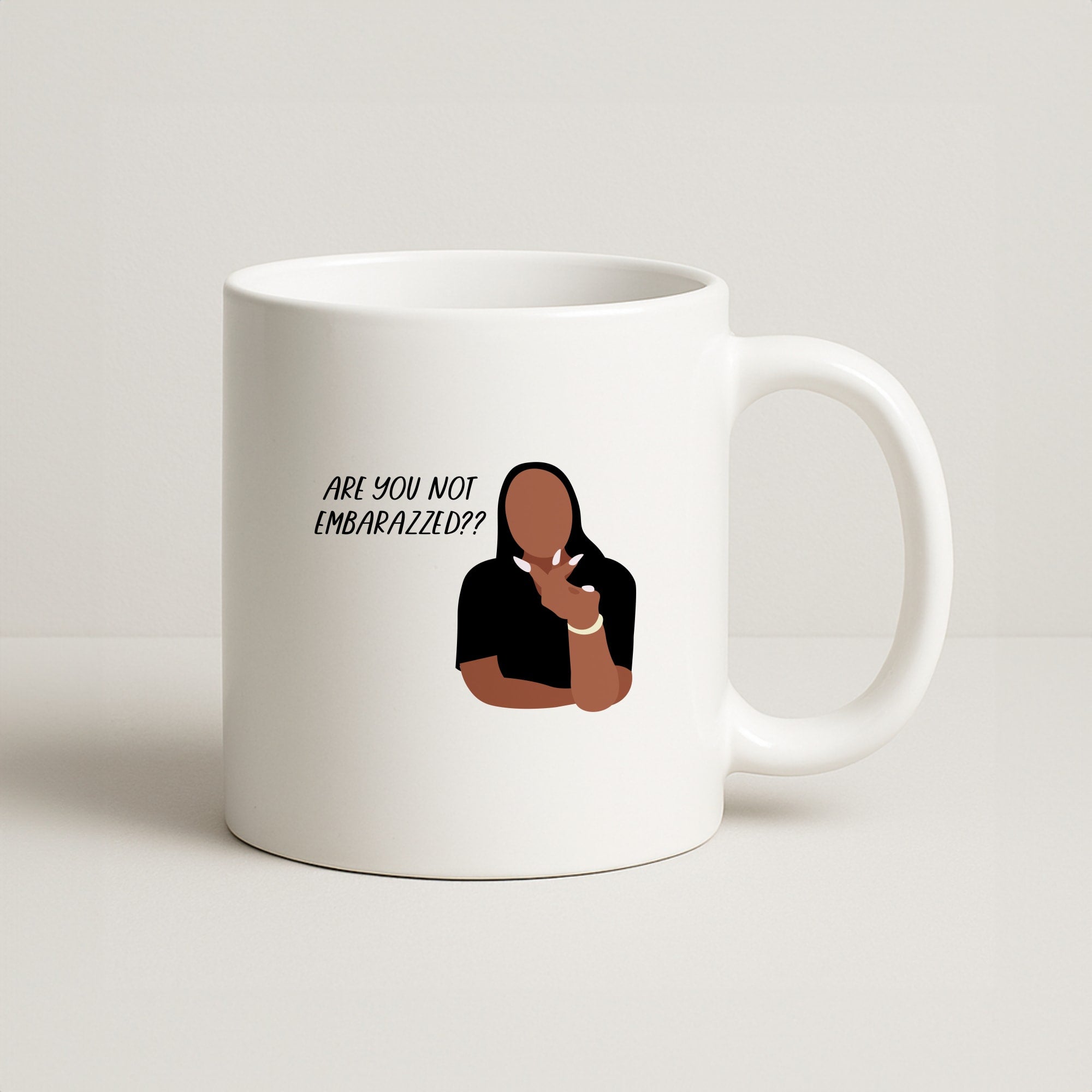 Are You Not Embarazzed? - British Pop Culture Coffee Mug