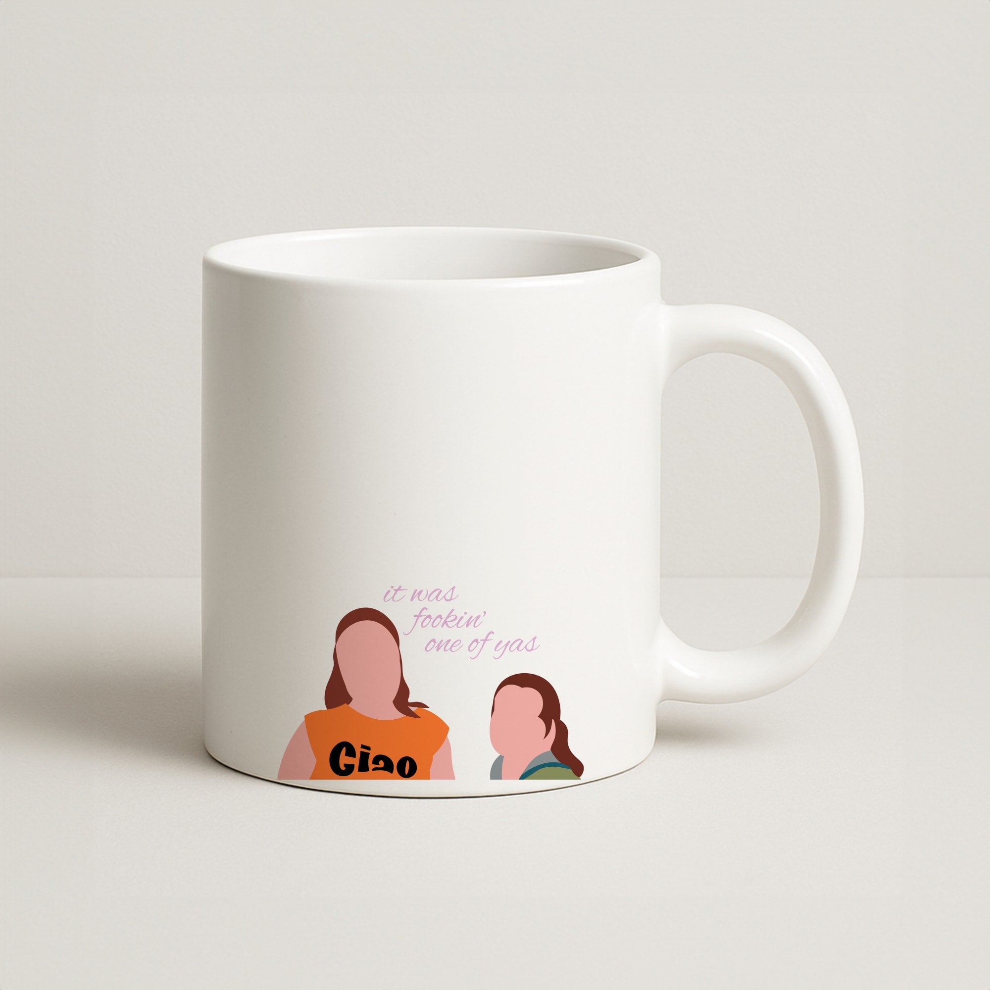 It Was Fookin' One Of Yas - British Pop Culture Coffee Mug