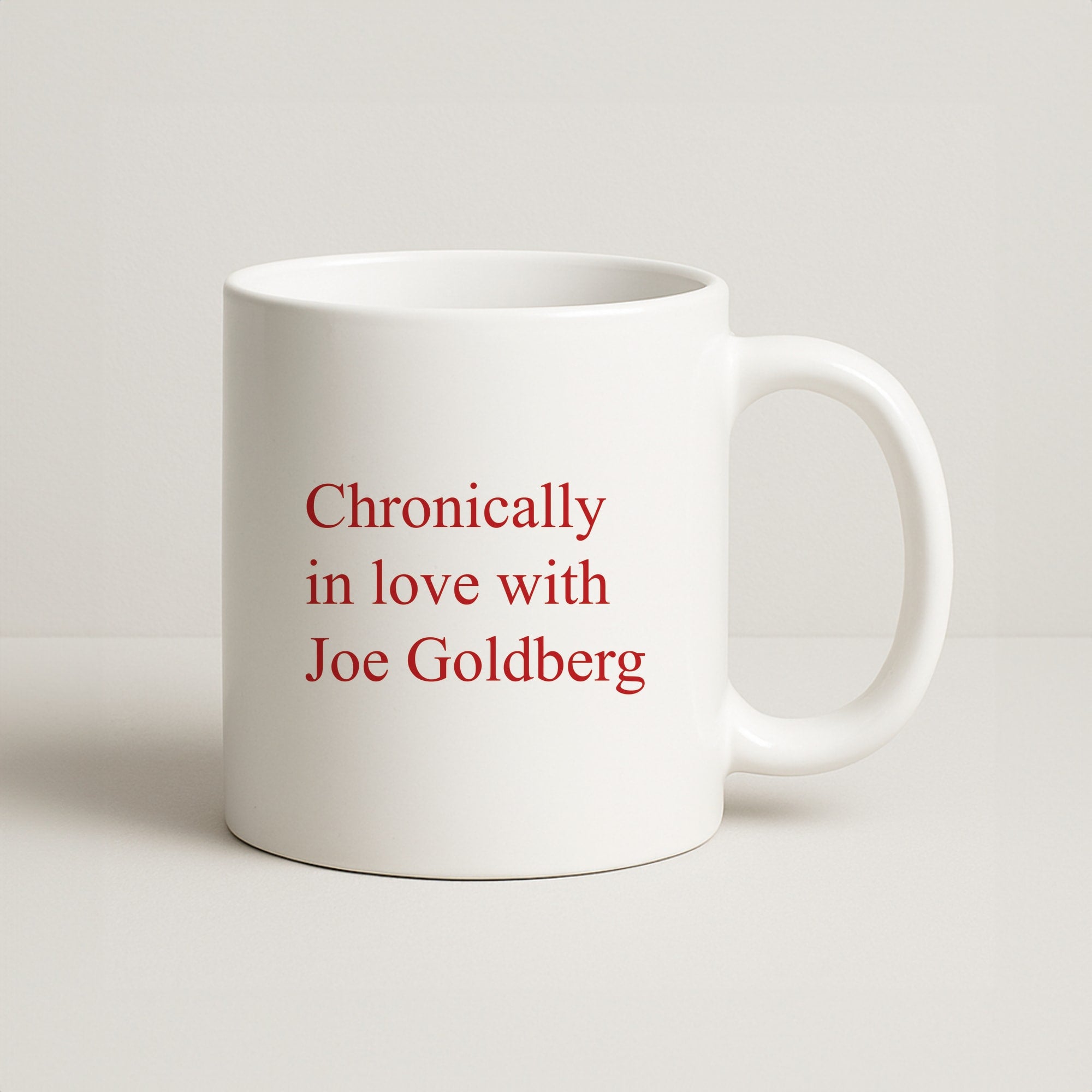 Chronically In Love With Joe Coffee Mug