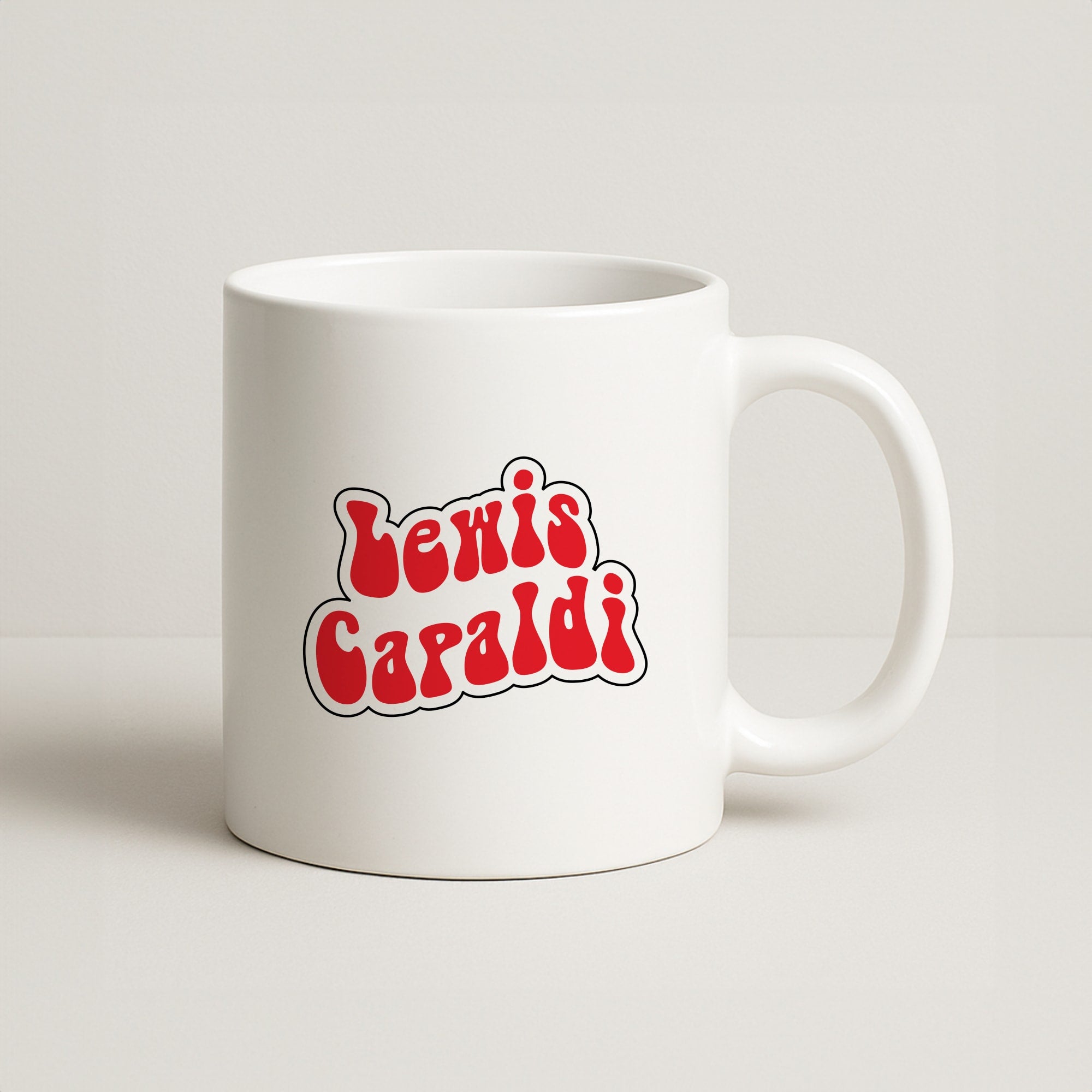 Red Name Coffee Mug