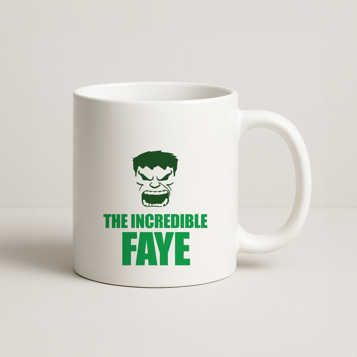 Hulk - Personalised Superhero Comic Mug