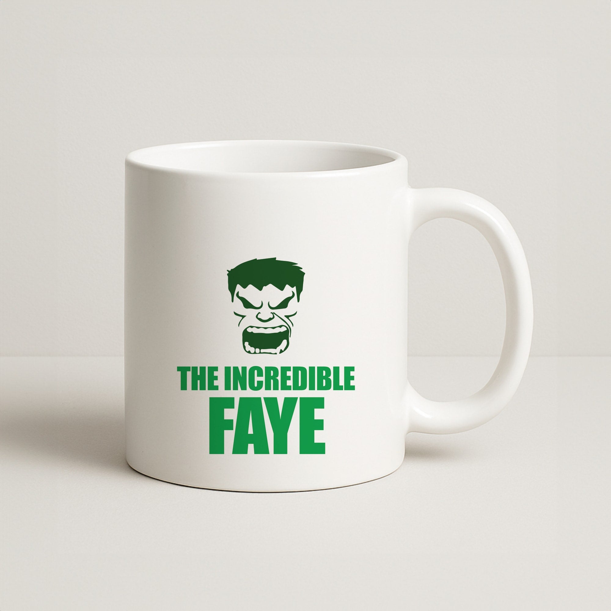 Hulk - Personalised Superhero Comic Coffee Mug