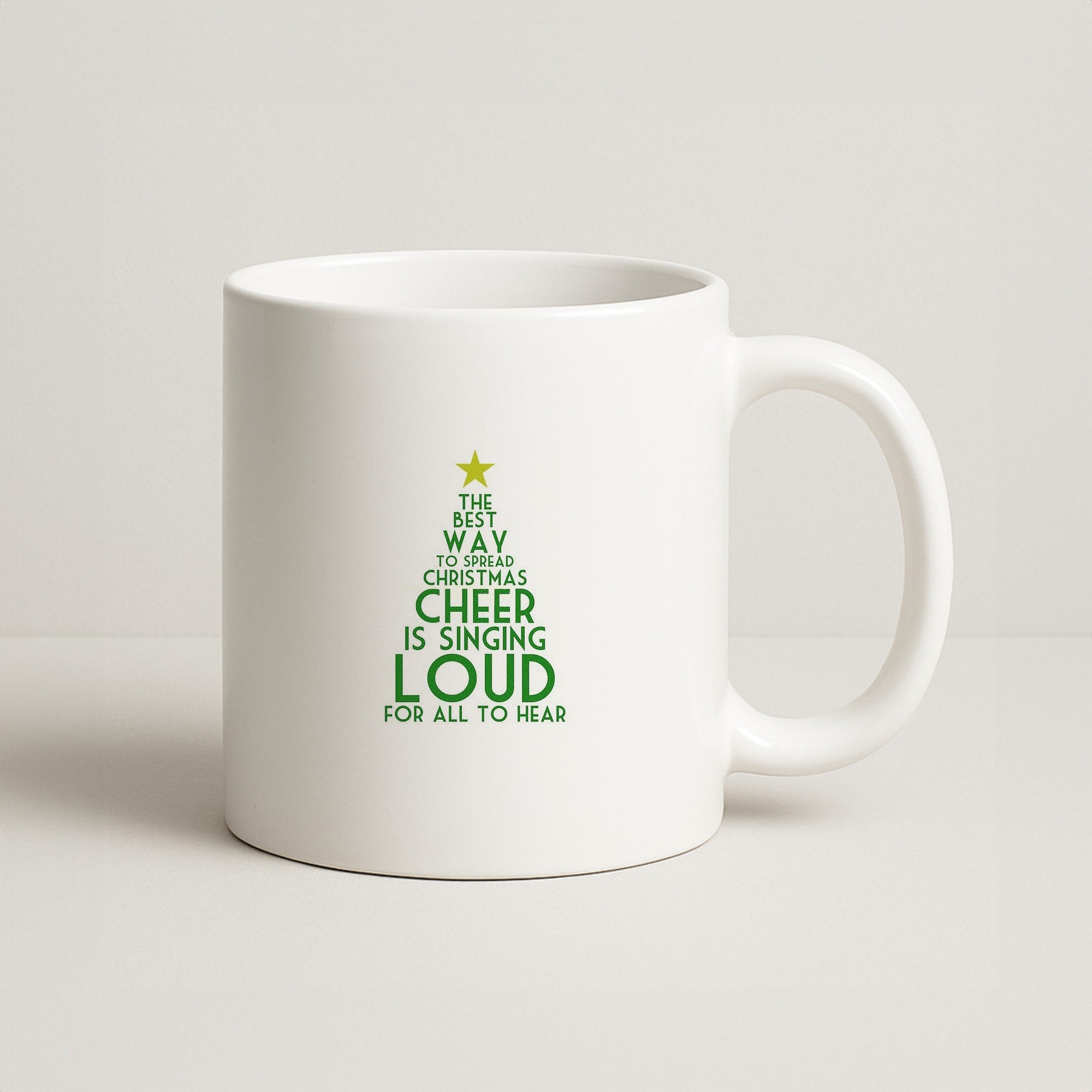 The Best Way To Spread Christmas Cheer - Elf Coffee Mug