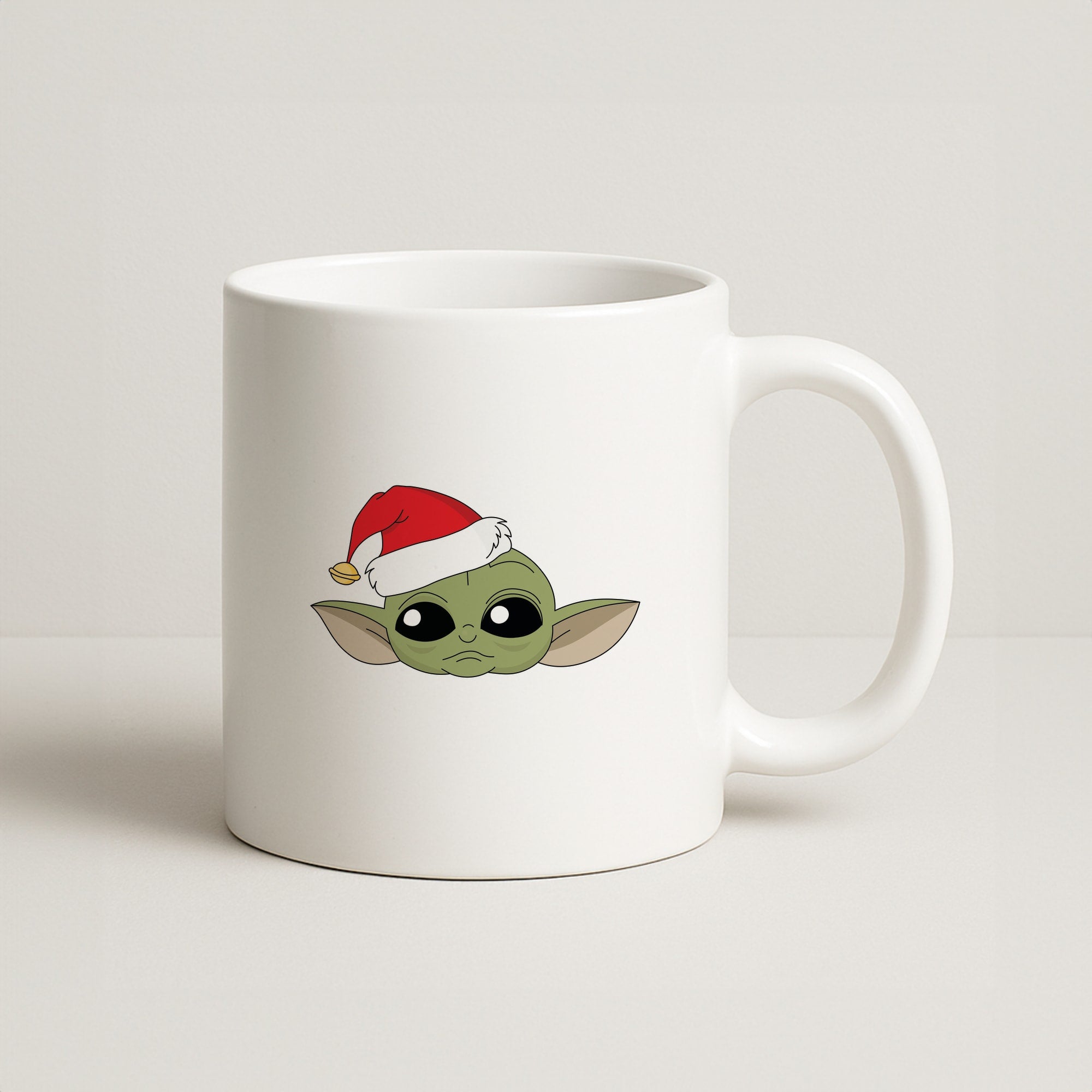 Baby Yoda Christmas Pattern Coffee Mug