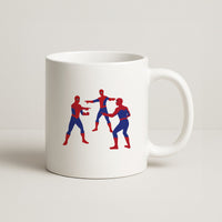 Spider Hero Pointing Meme Mug