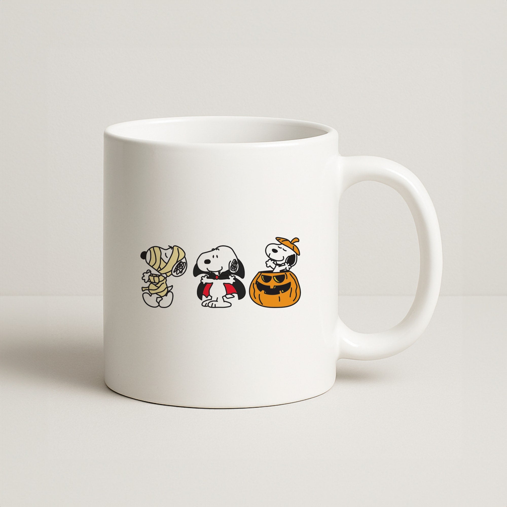 Cartoon Beagle Halloween Costumes Coffee Mug
