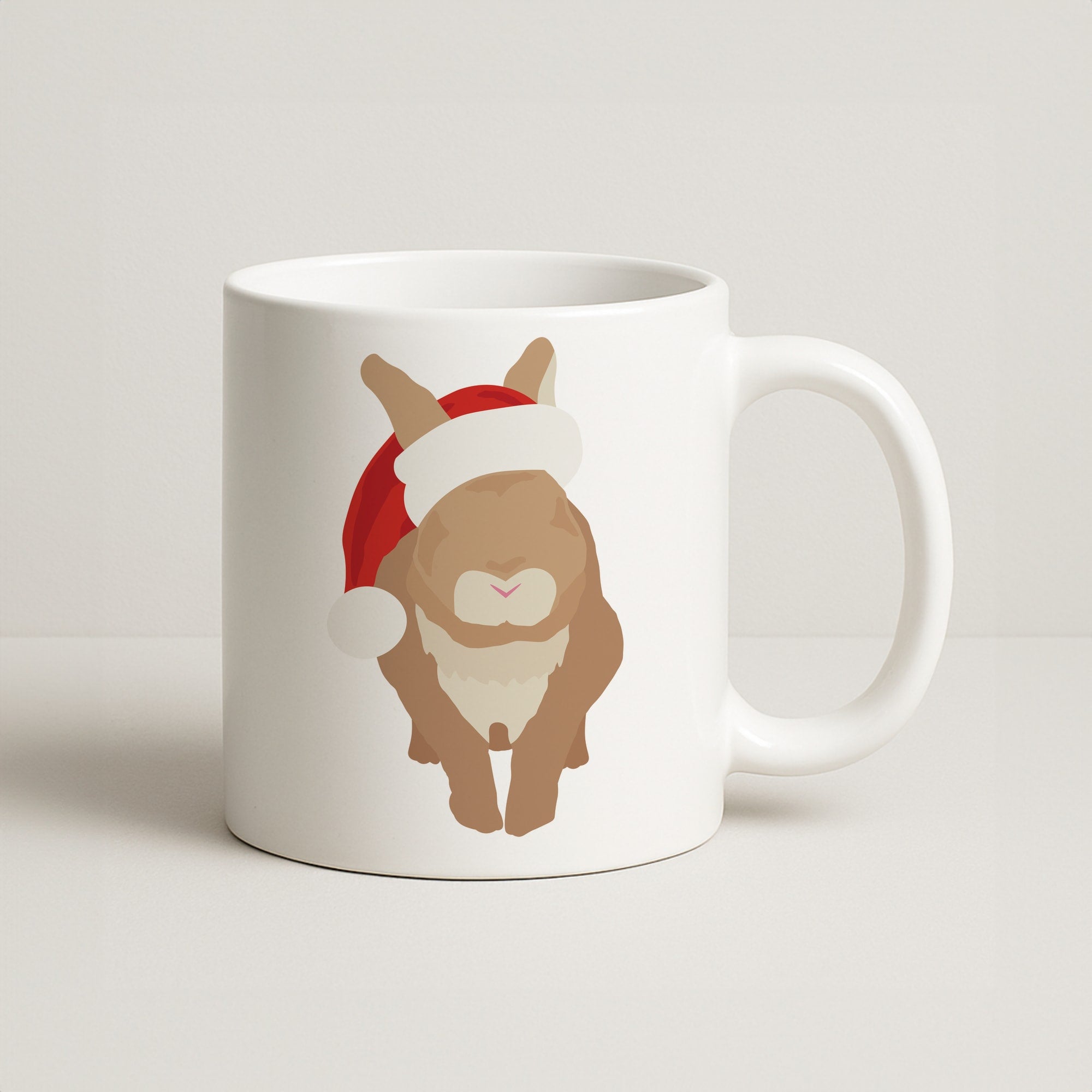 Rabbit Christmas Ears Coffee Mug