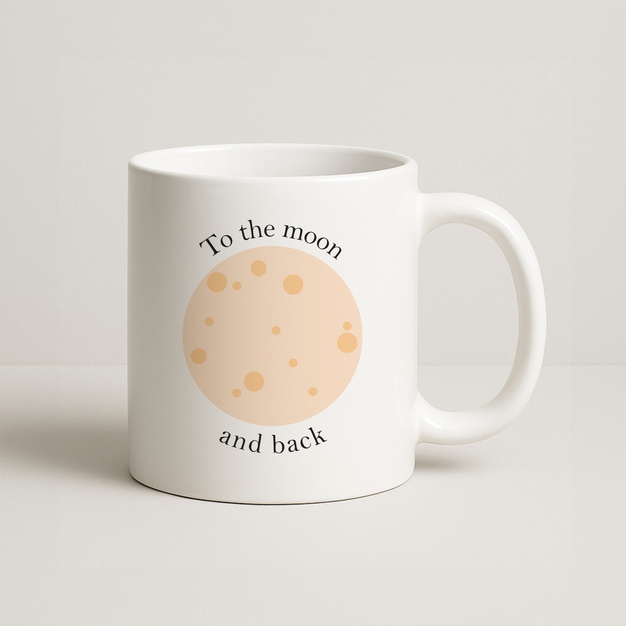 To The Moon And Back Coffee Mug