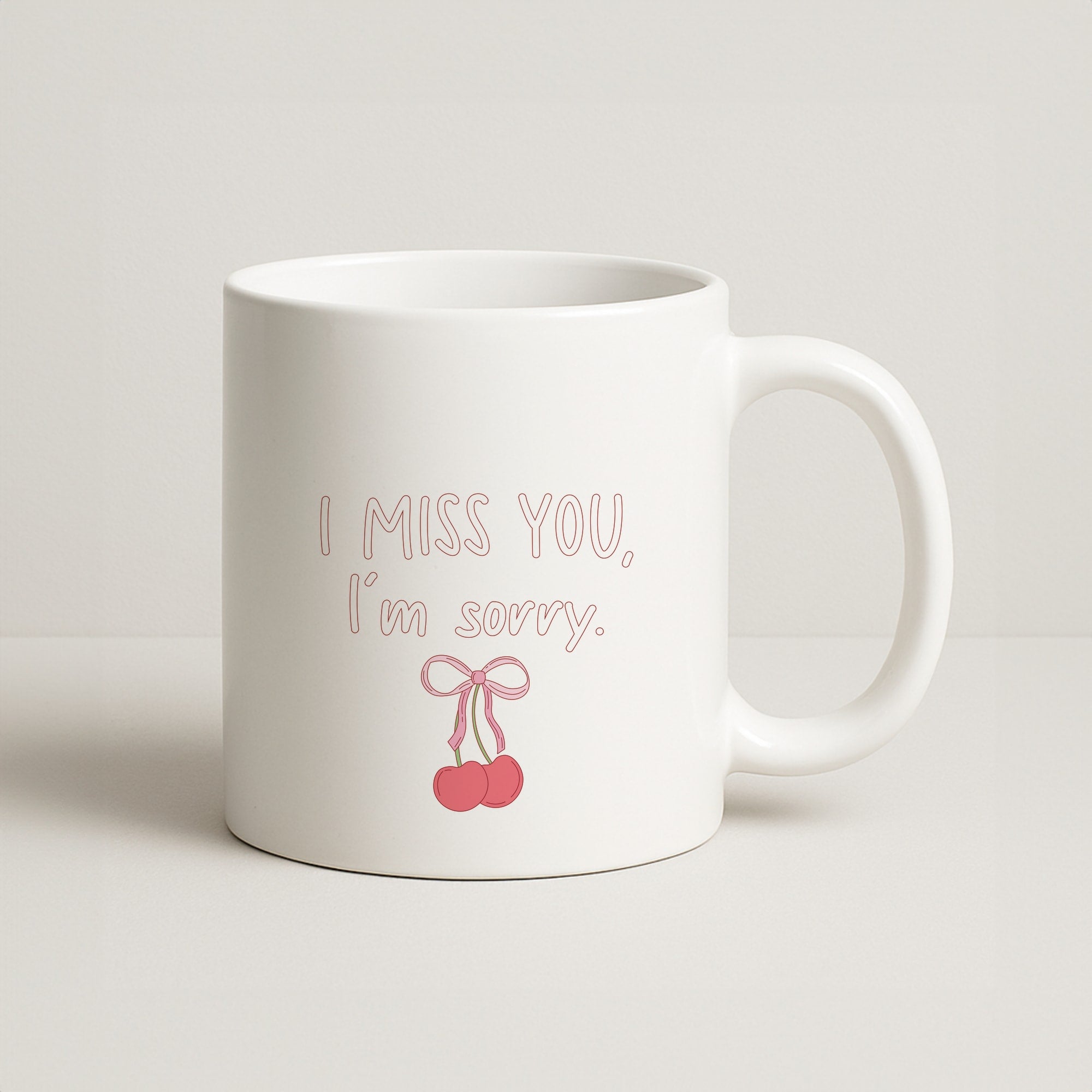 I Miss You , I'm Sorry - Abrams Coffee Mug