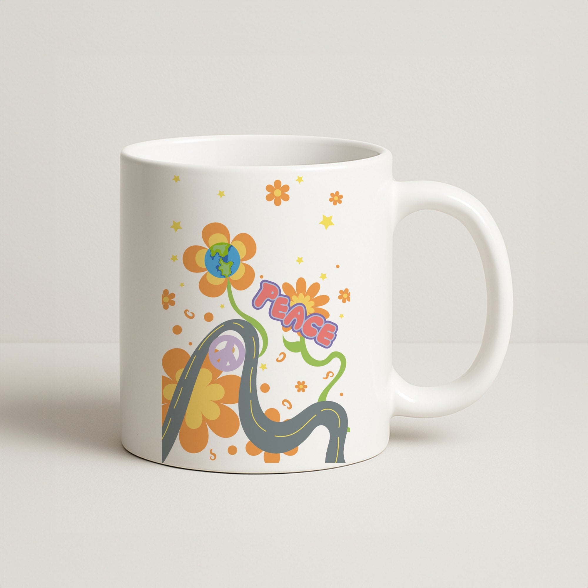 Peace - Cars Coffee Mug