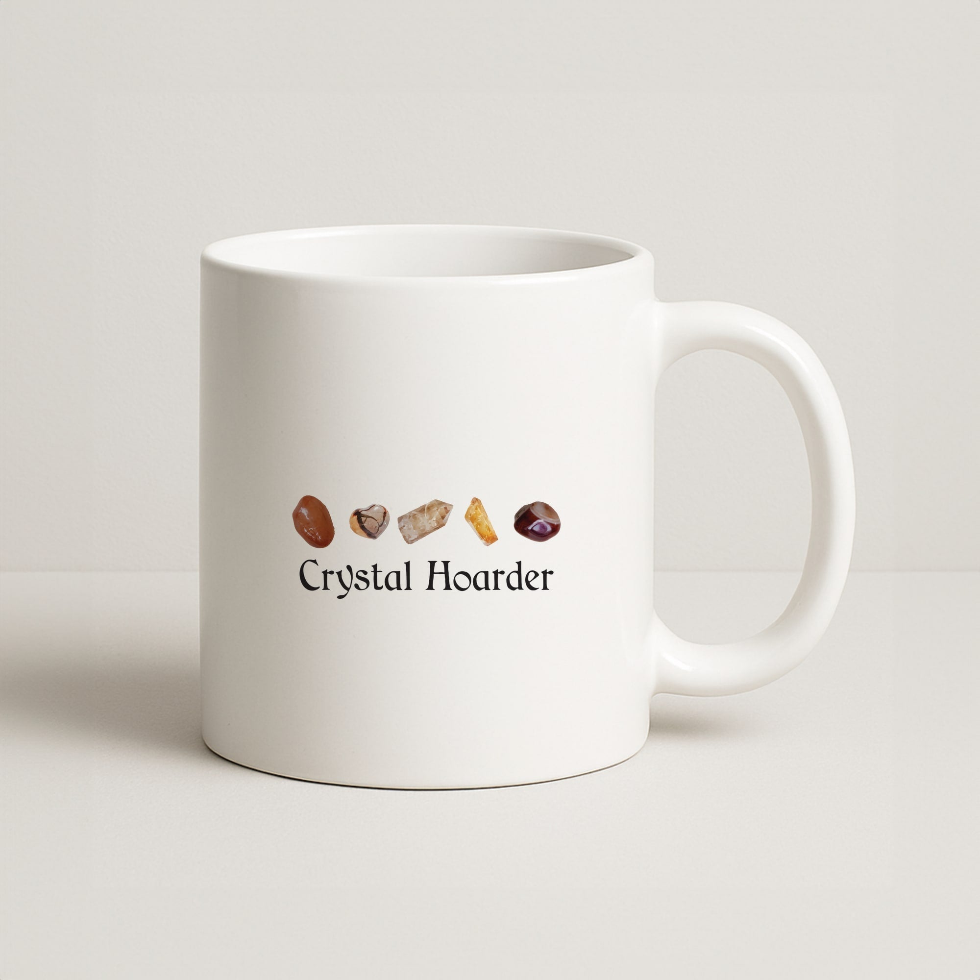 Crystal Hoarder Pattern Coffee Mug