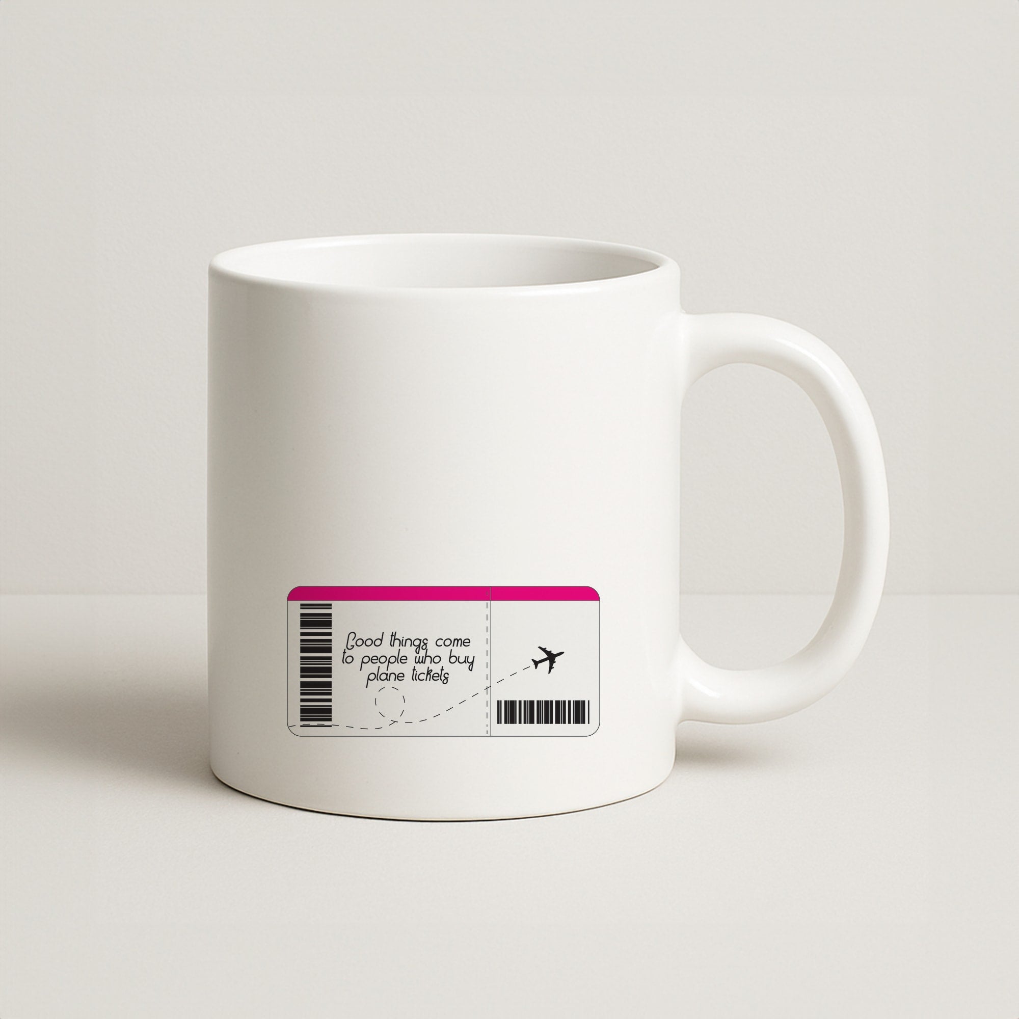 Buy Plane Tickets - Travel Coffee Mug