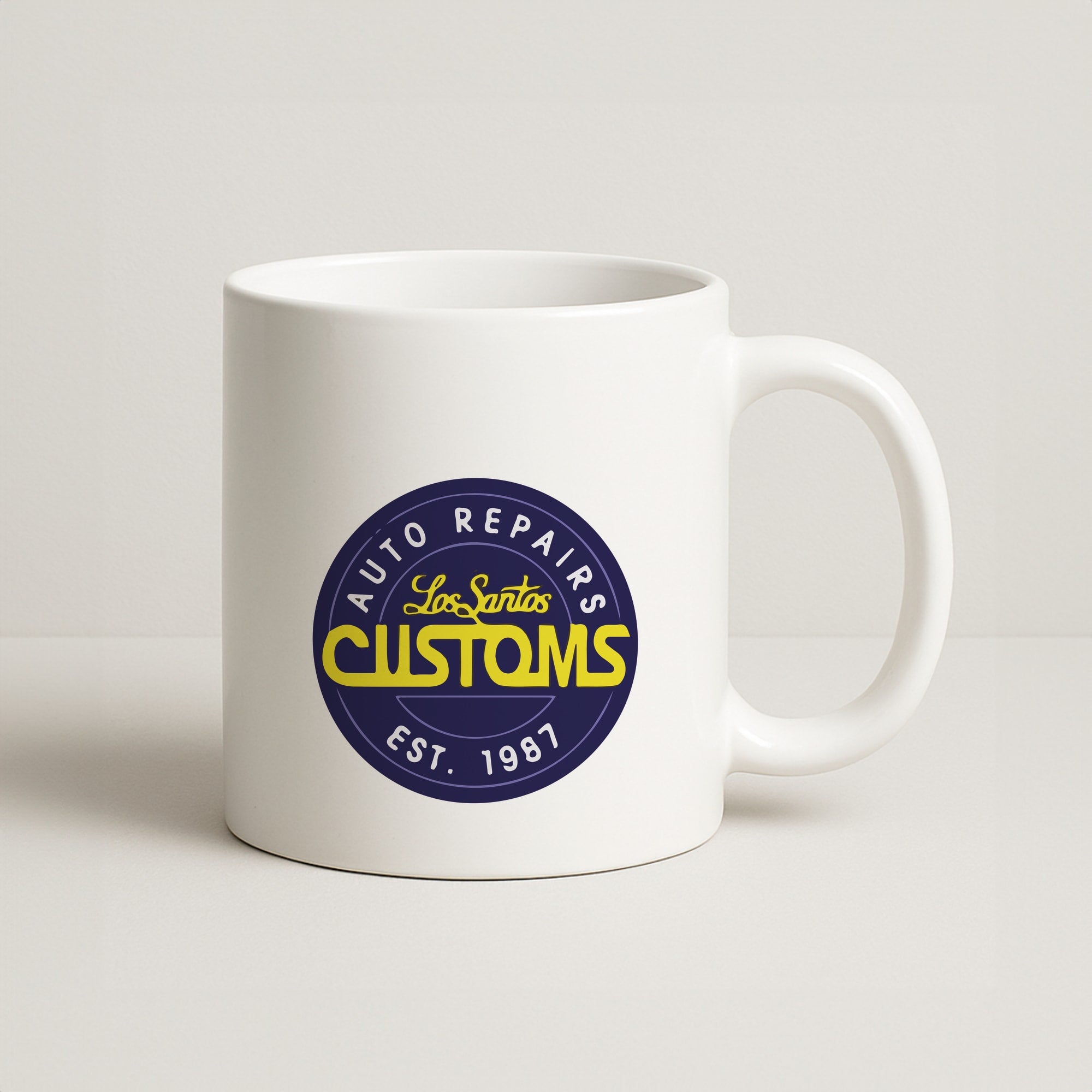 Los Santos Customs - Video Game Coffee Mug