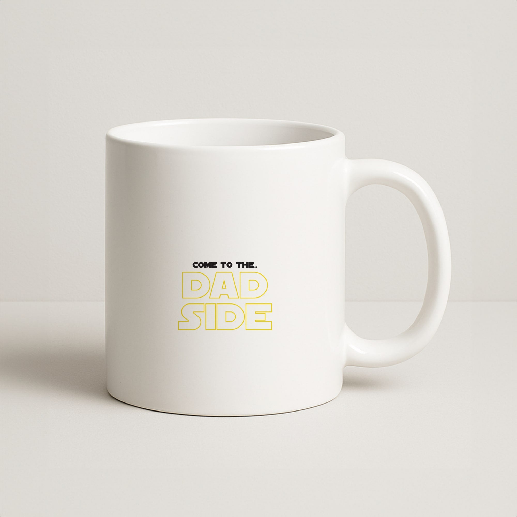 Come To The Dad Side - Personalised Father's Day Coffee Mug
