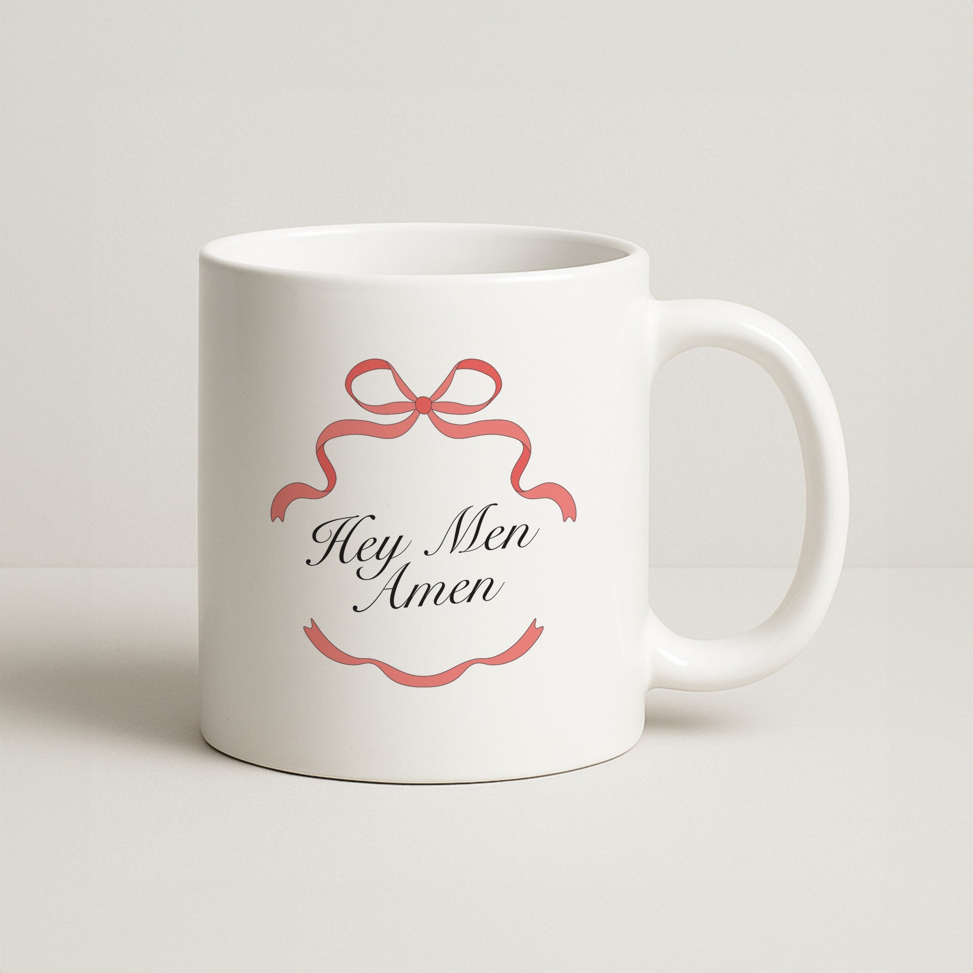 Hey Men Coffee Mug