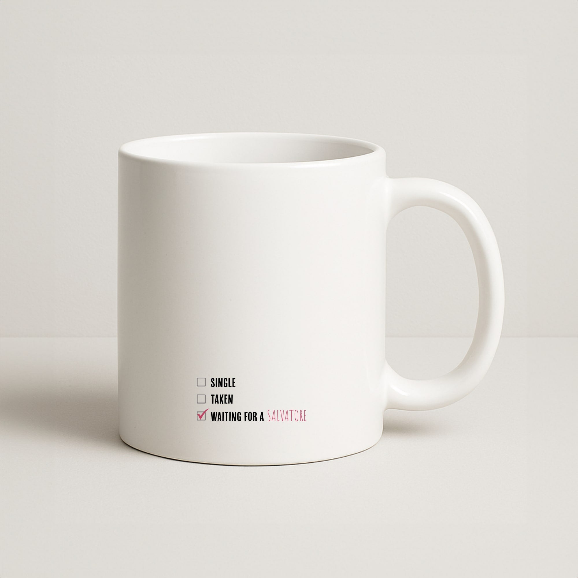 Waiting For A Salvatore - VD Coffee Mug