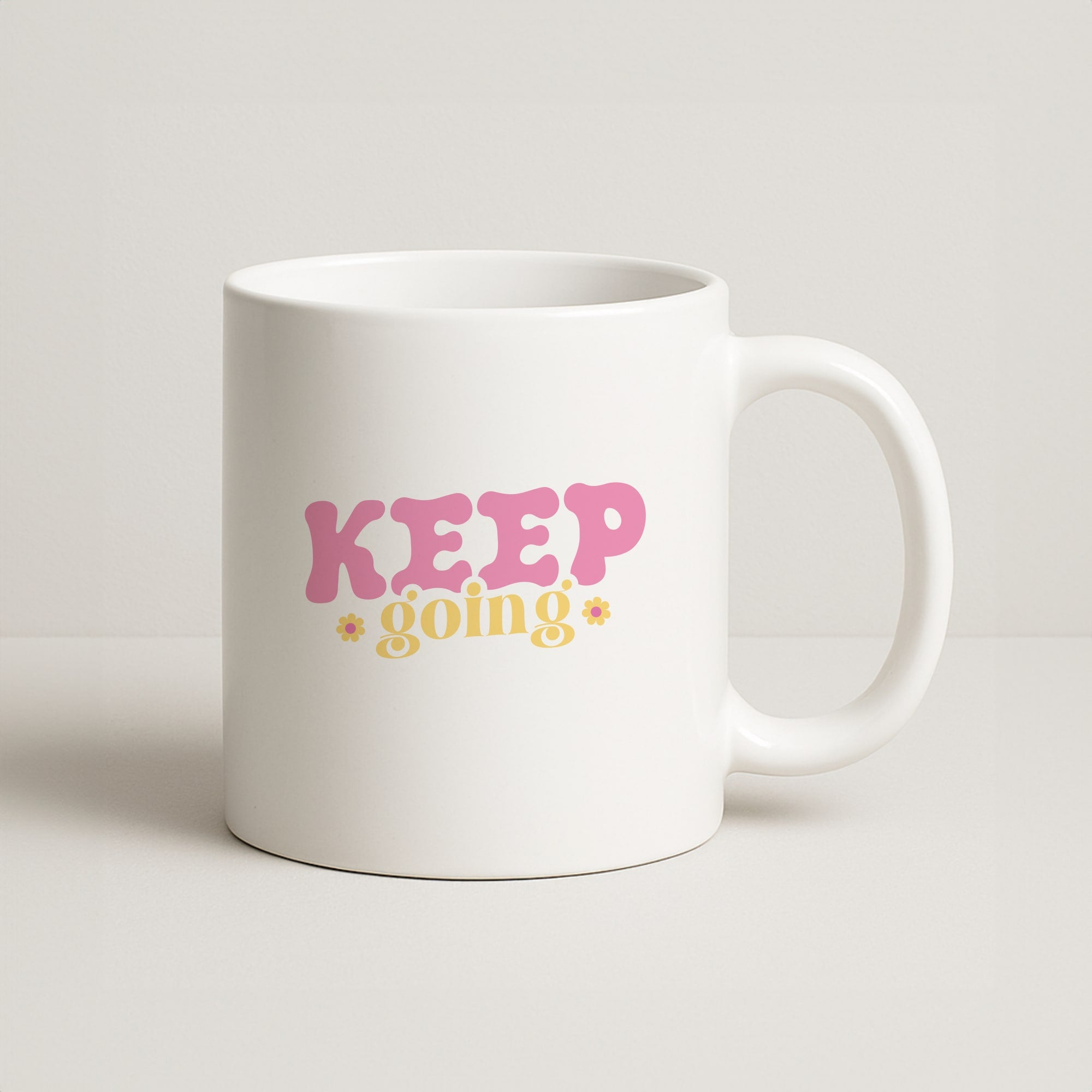 Keep Going Coffee Mug
