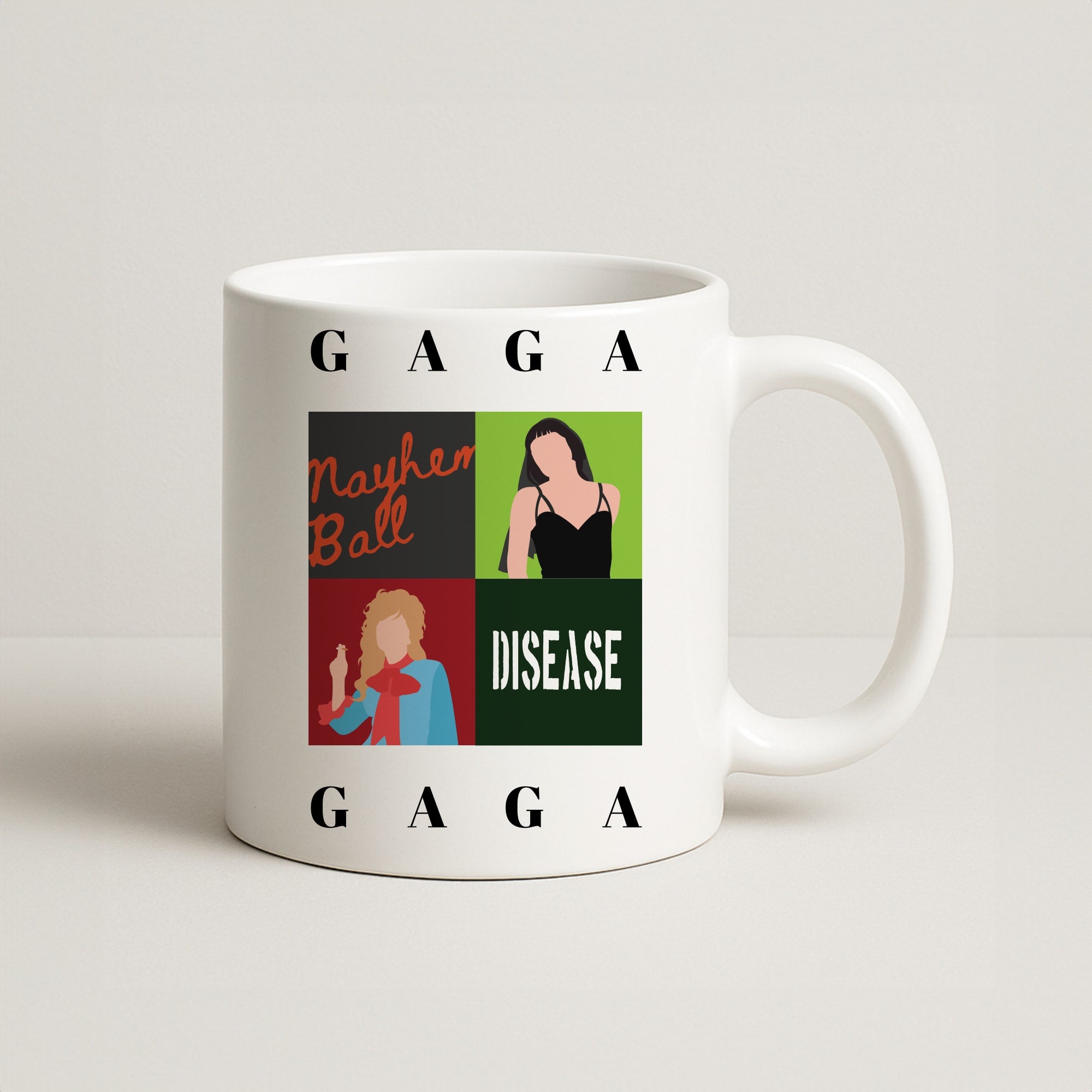 Gaga Collage Coffee Mug