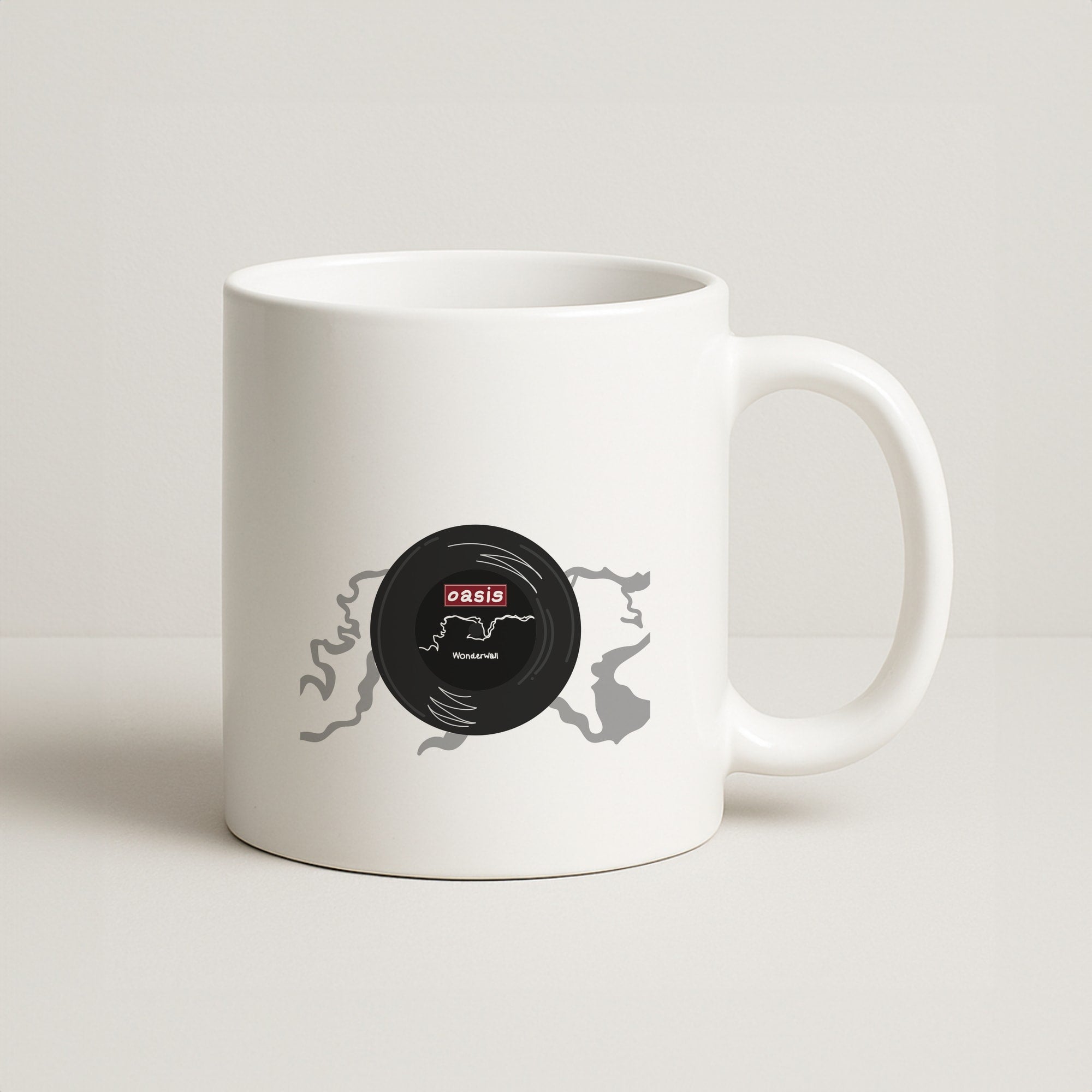 Wonderwall Record Coffee Mug