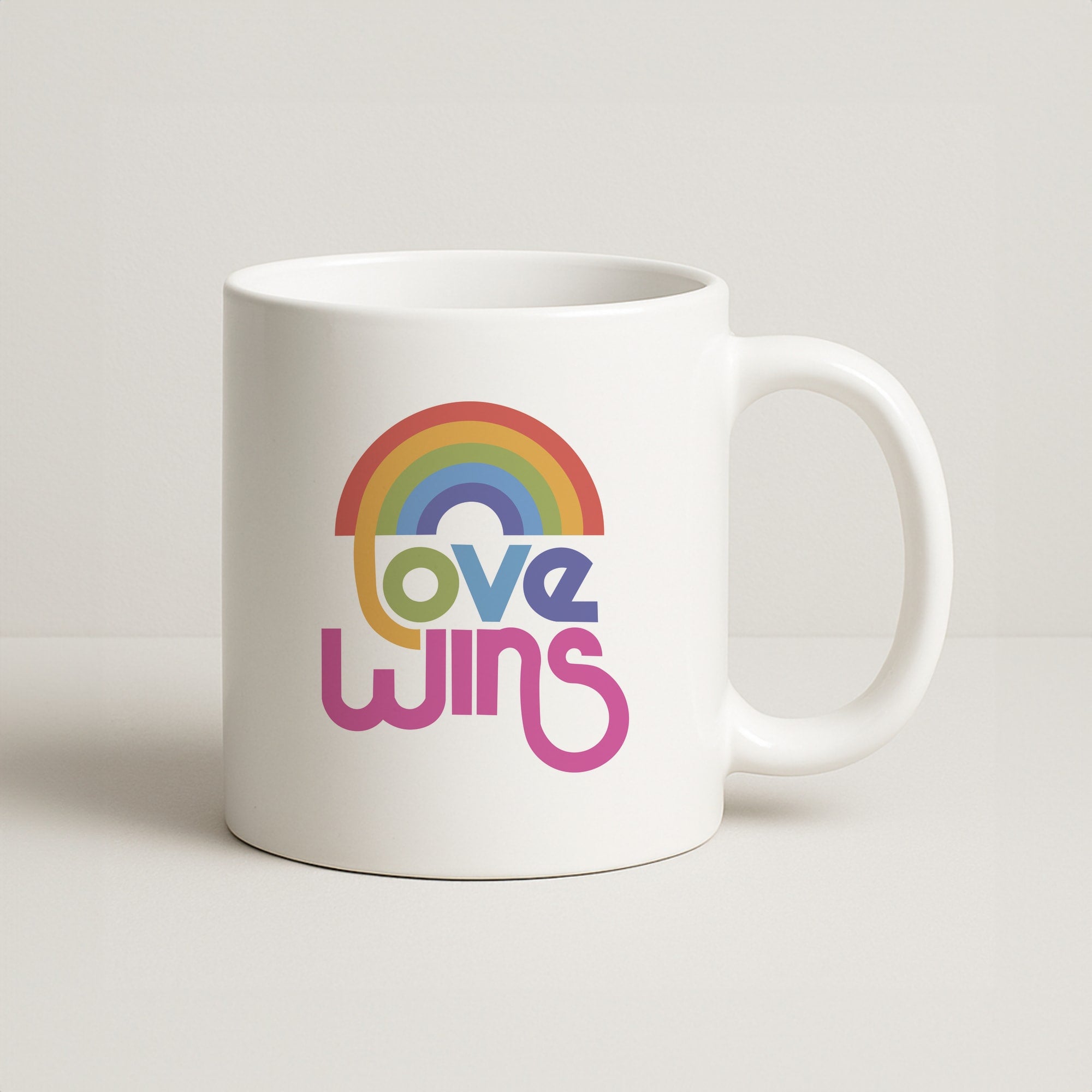 Love Wins - Pride Coffee Mug