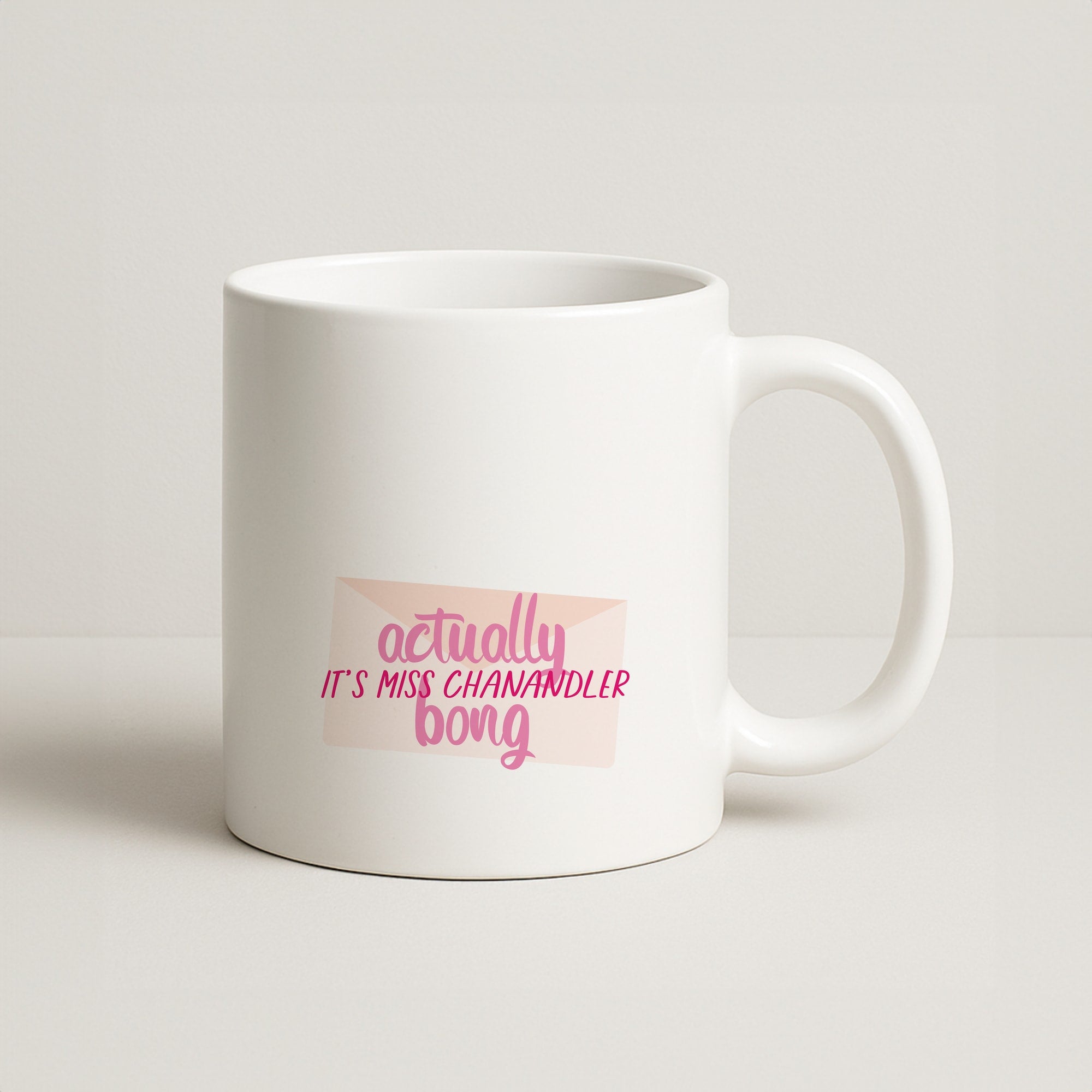 Actually It's Miss Chanandler Bong Coffee Mug