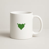 Green Ogre Heart Mug