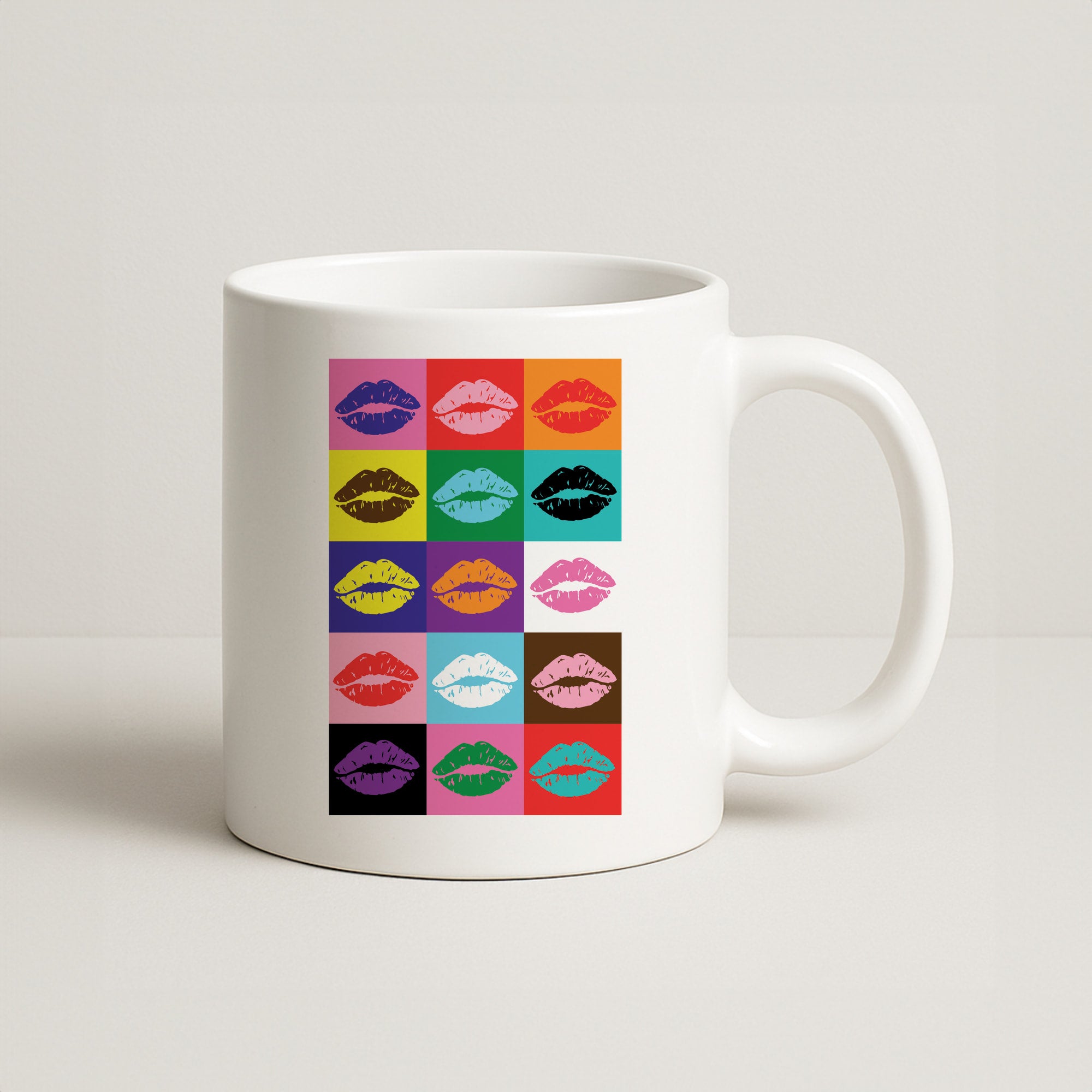 Lips Collage - Pride Coffee Mug