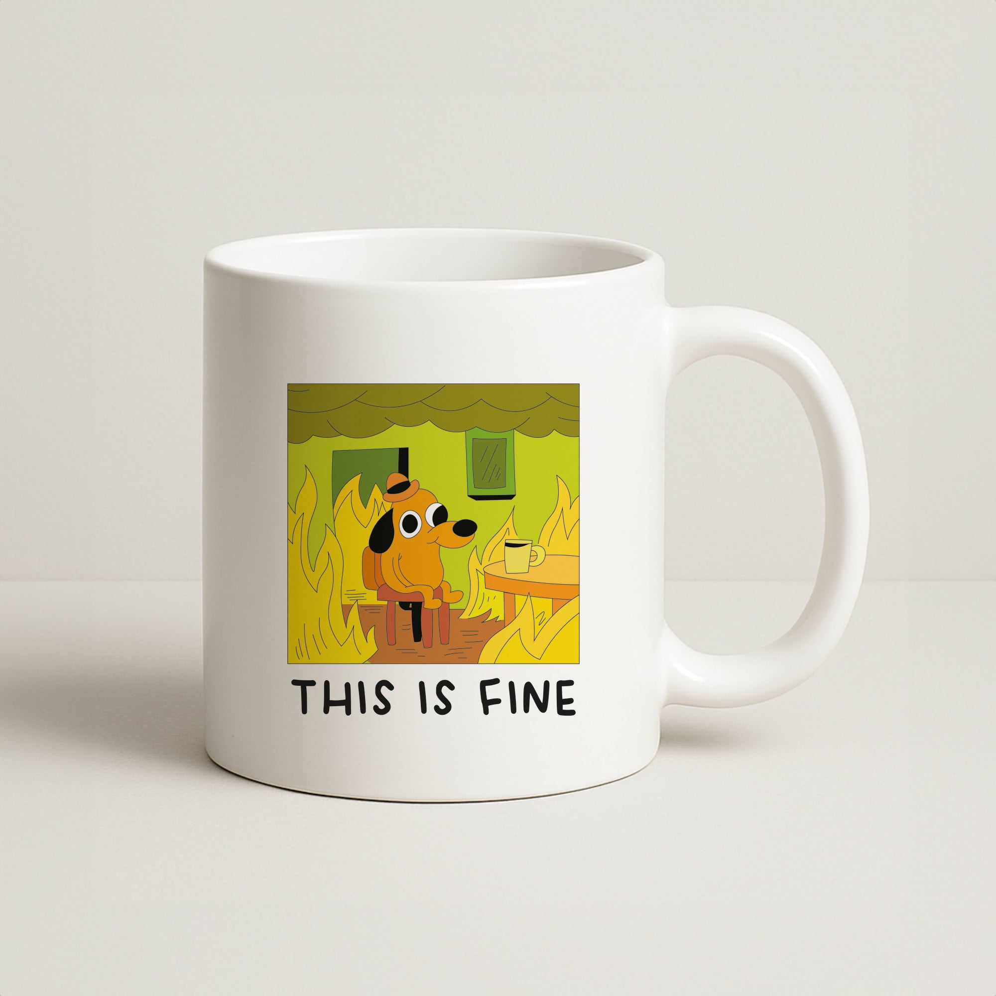 This Is Fine - Memes Coffee Mug