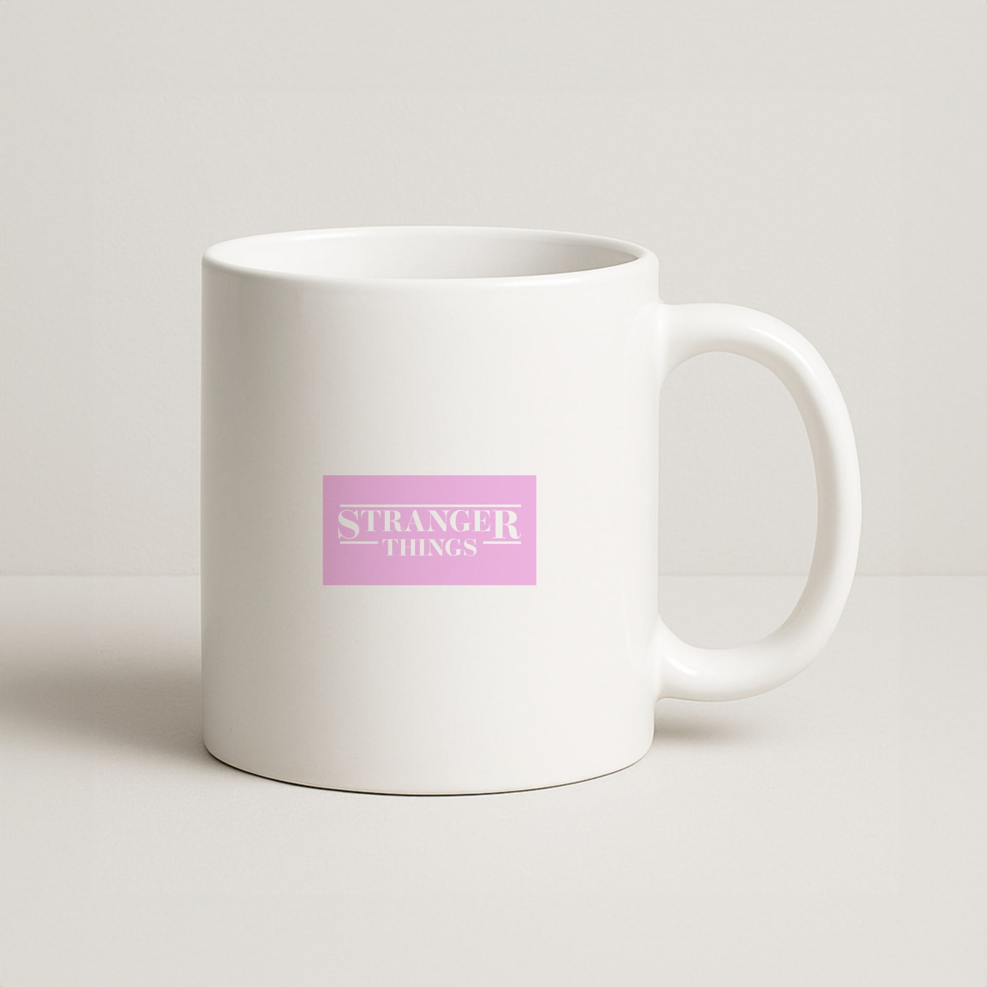 Pink Galaxy Stranger Coffee Mug