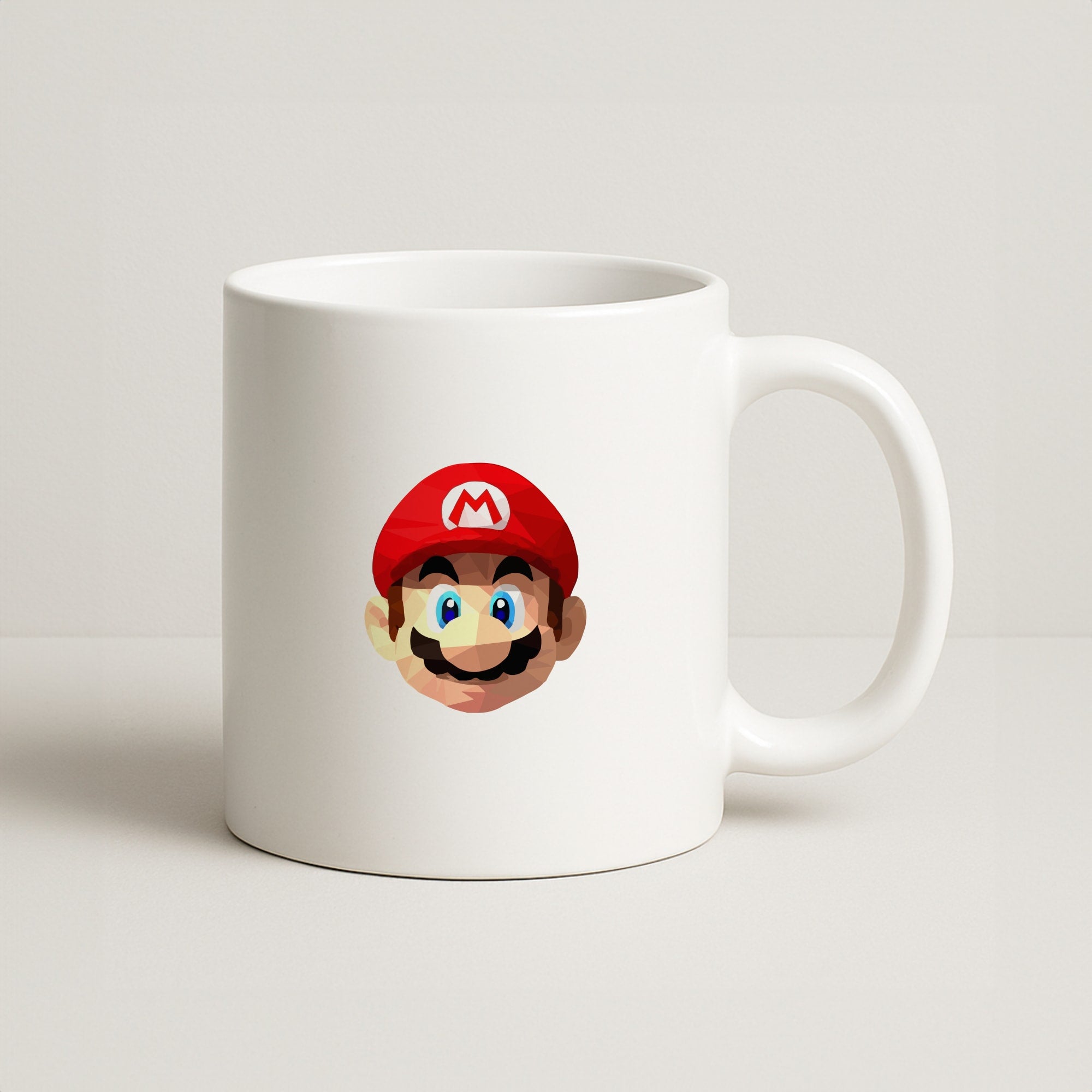 Mario Face - Mario Coffee Mug