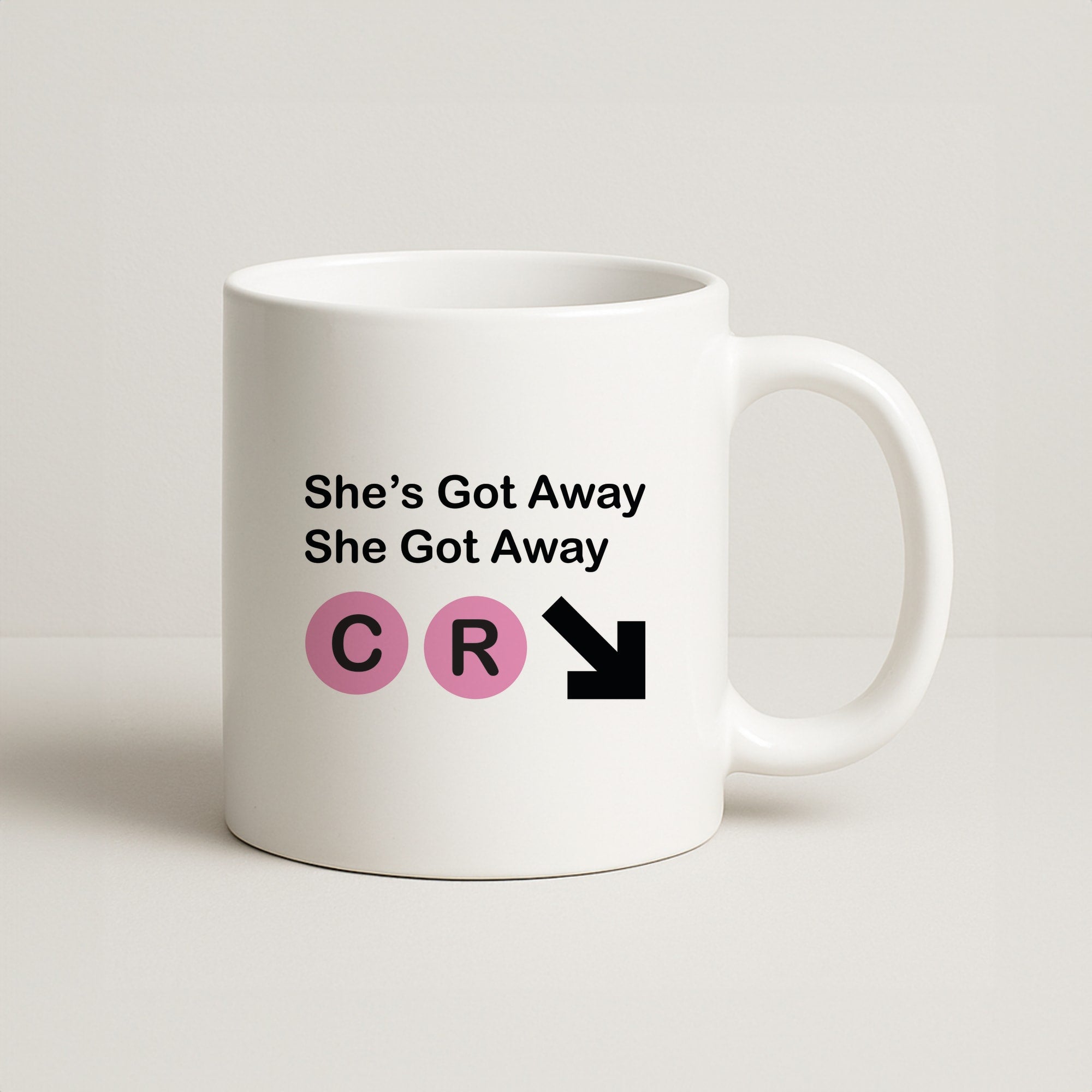 She Got Away Coffee Mug