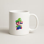 Running Luigi - Mario Coffee Mug
