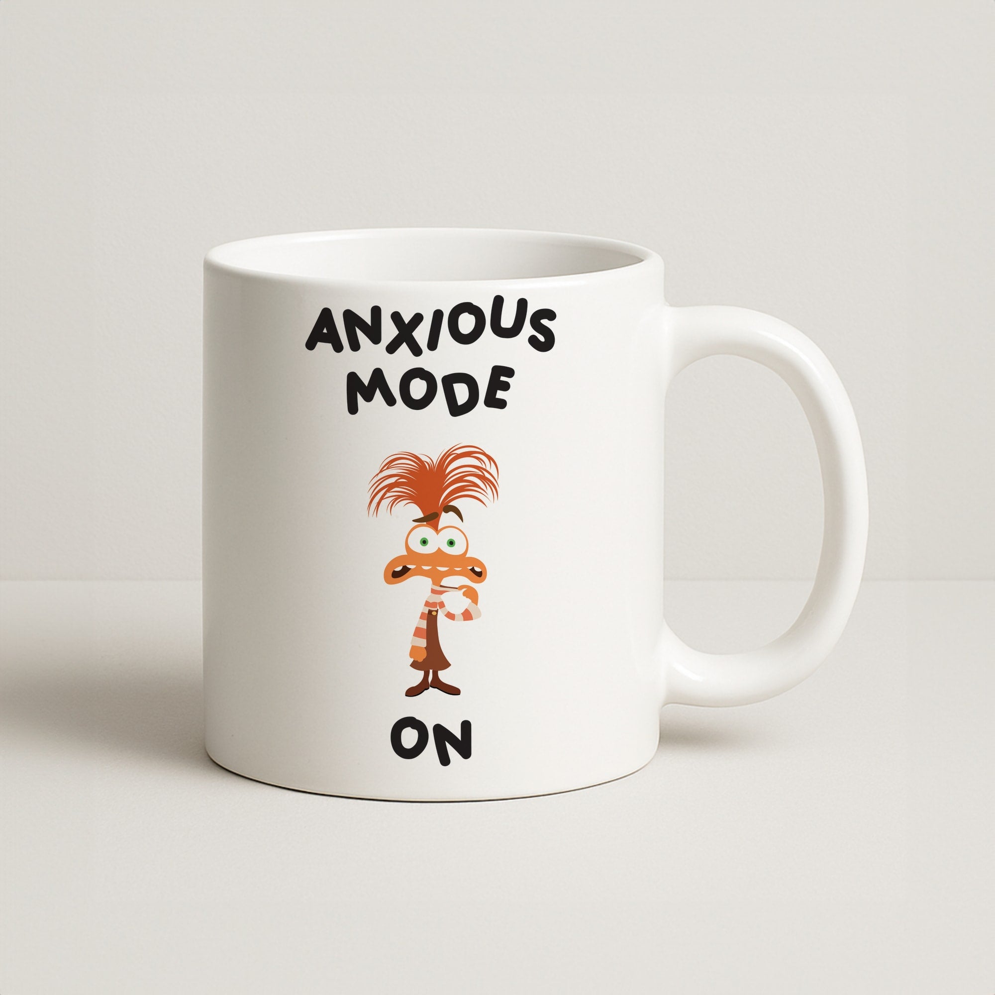 Anxious Mode On - Inside Out Coffee Mug